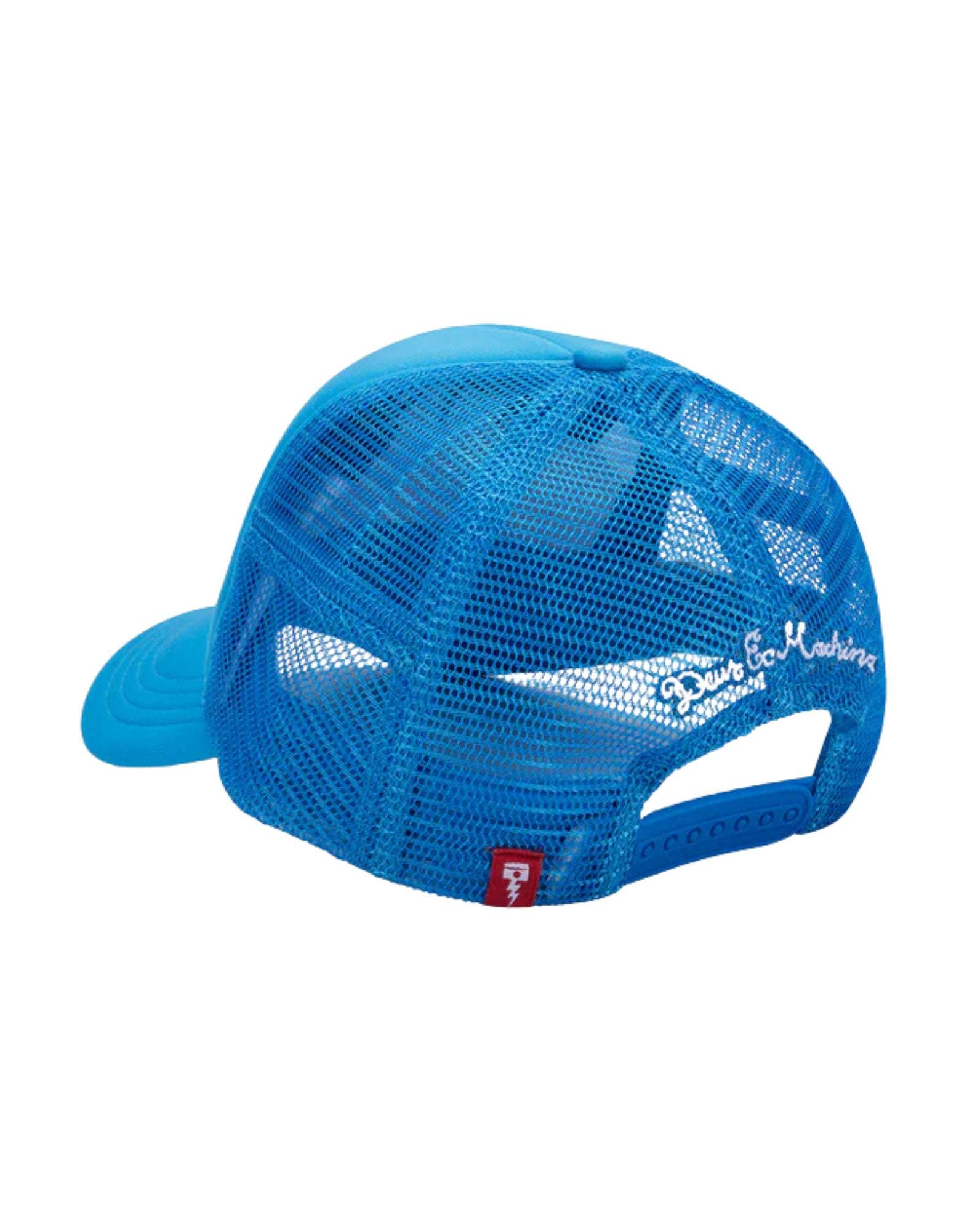 Deus Ex Machina Trucker Cap Baylands Front Embroidered Patch Mesh D261MHA190059 BONNIE BLUE