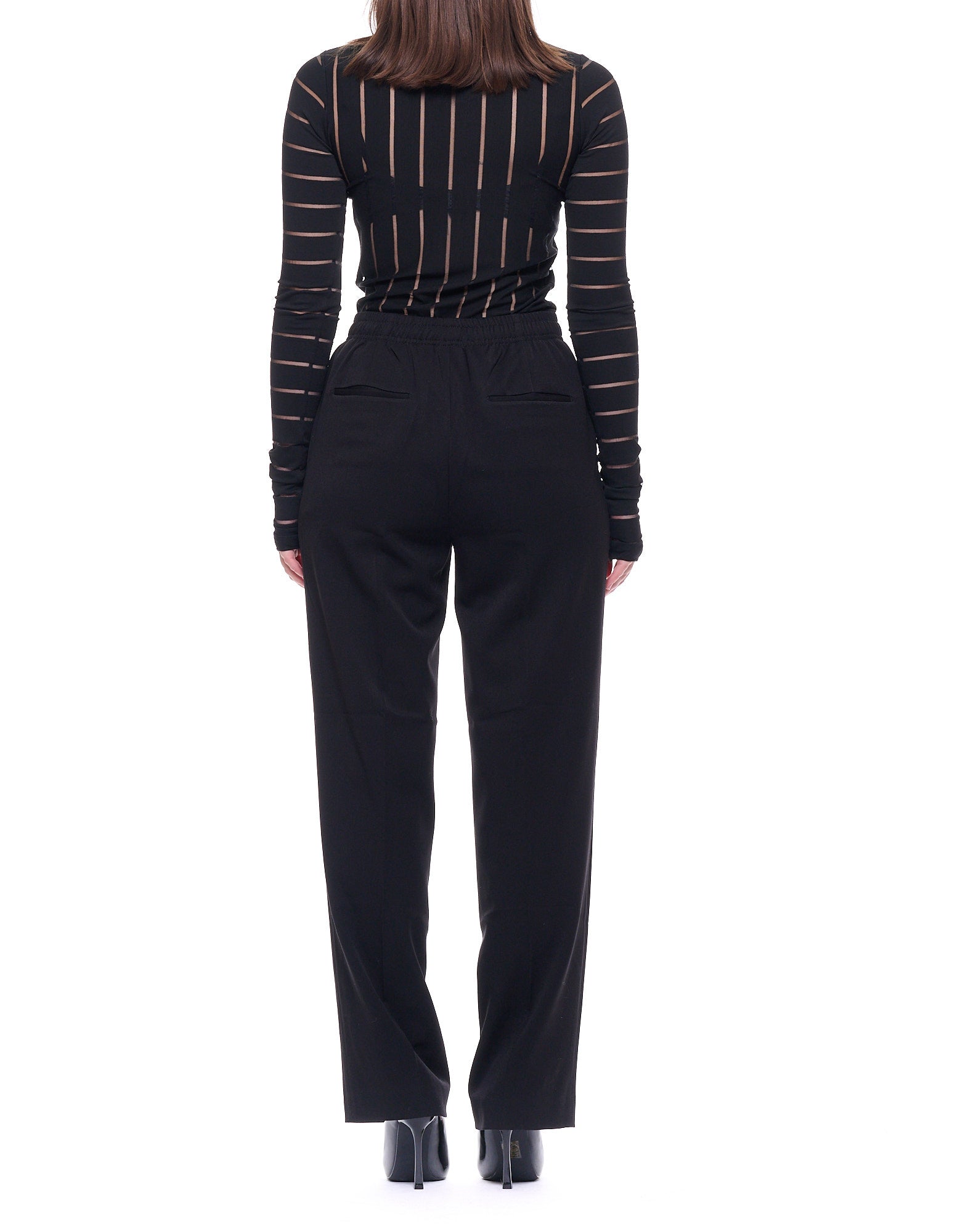 SQ124 99 BLACK MICHELA PANTS - Pantaloni - CELLAR DOOR