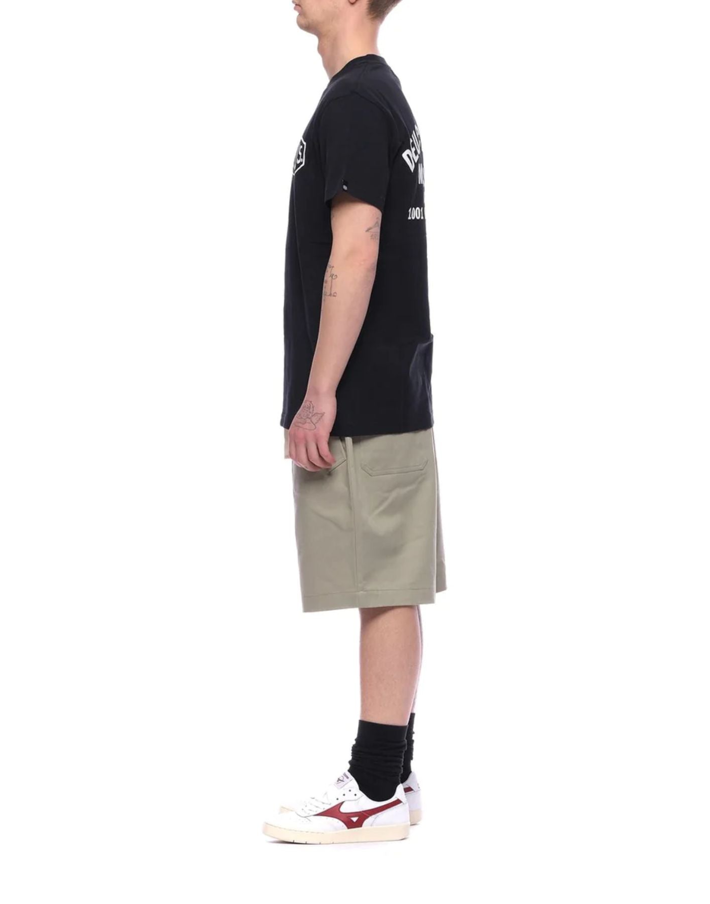 DMW41808C Venice Schwarz - T -Shirt E Polo - Deus Ex Machina