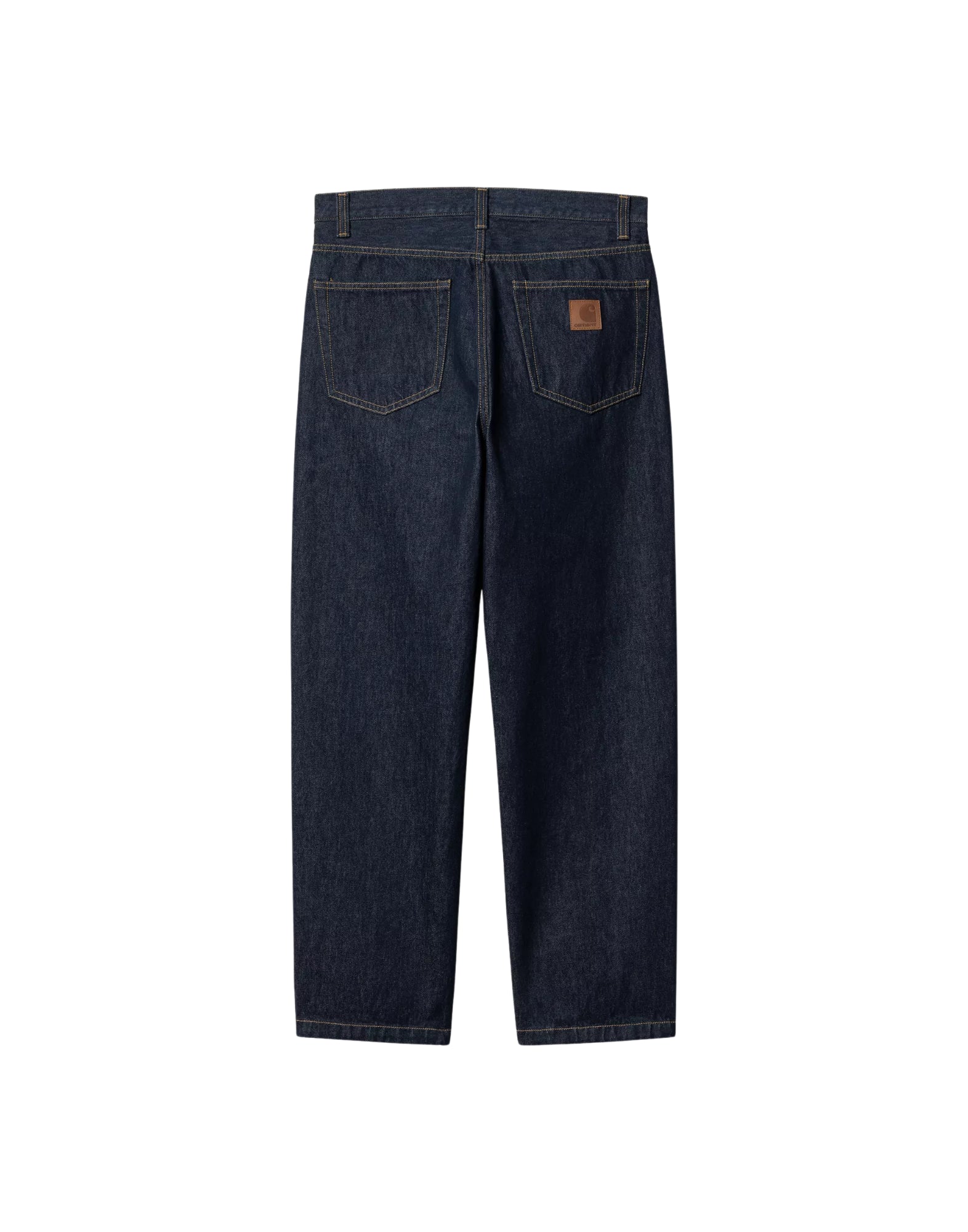 Carhartt WIP Aaron Pant – Blue Rinsed Cotton Denim Pants I036728 01.02