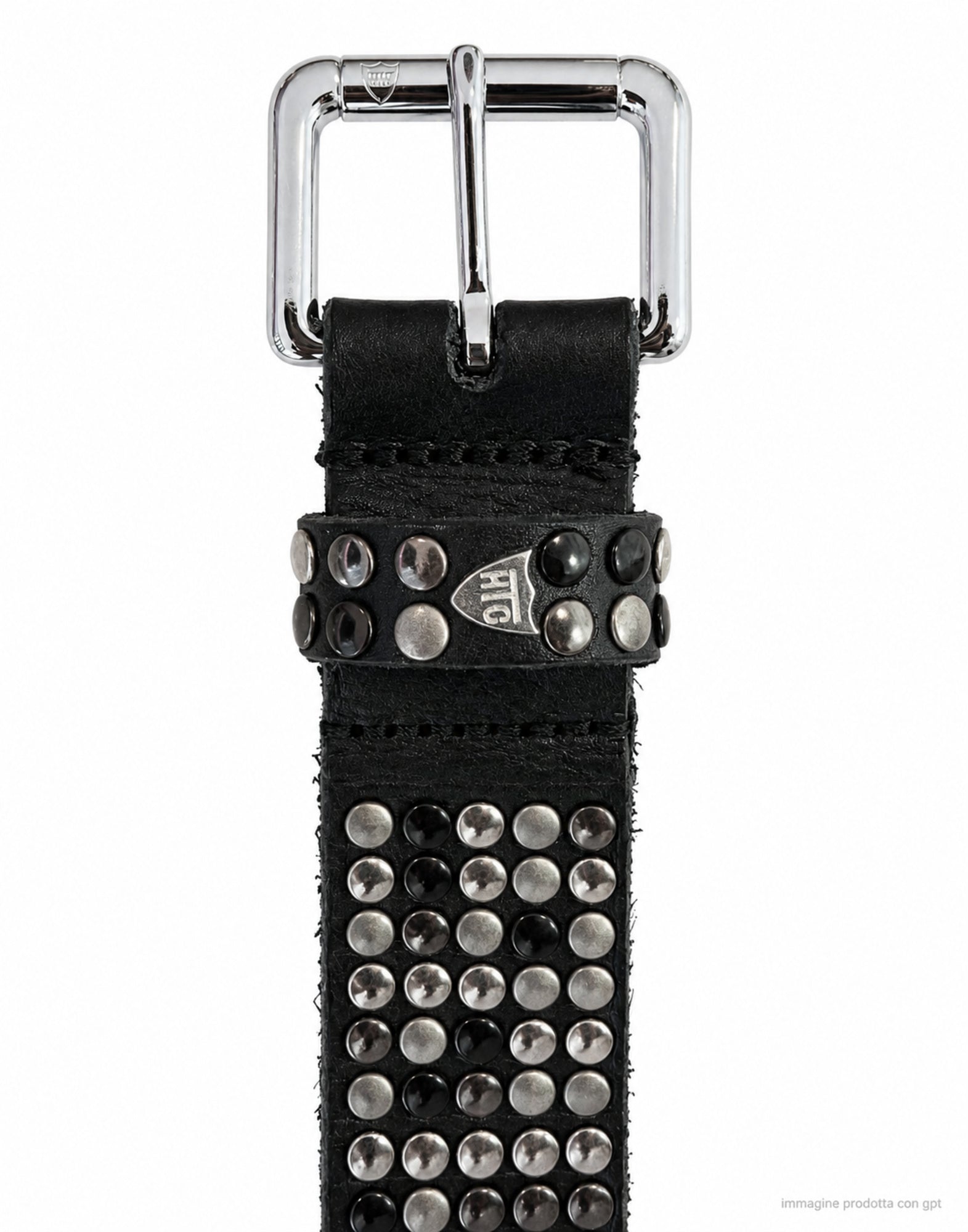5000 Stud Belt Black