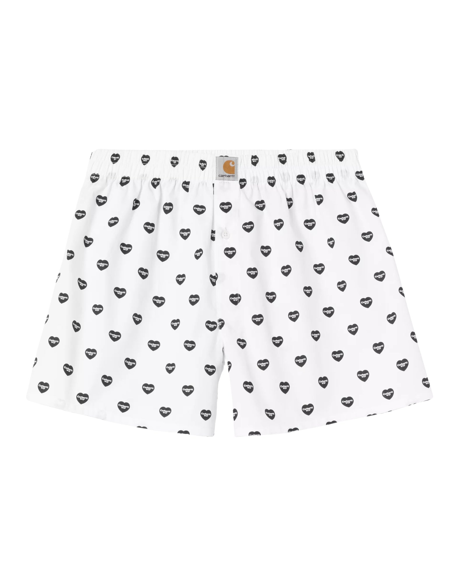 I032355 3P3XX WHITE BOXER HEART PRINT - Intimo - CARHARTT WIP