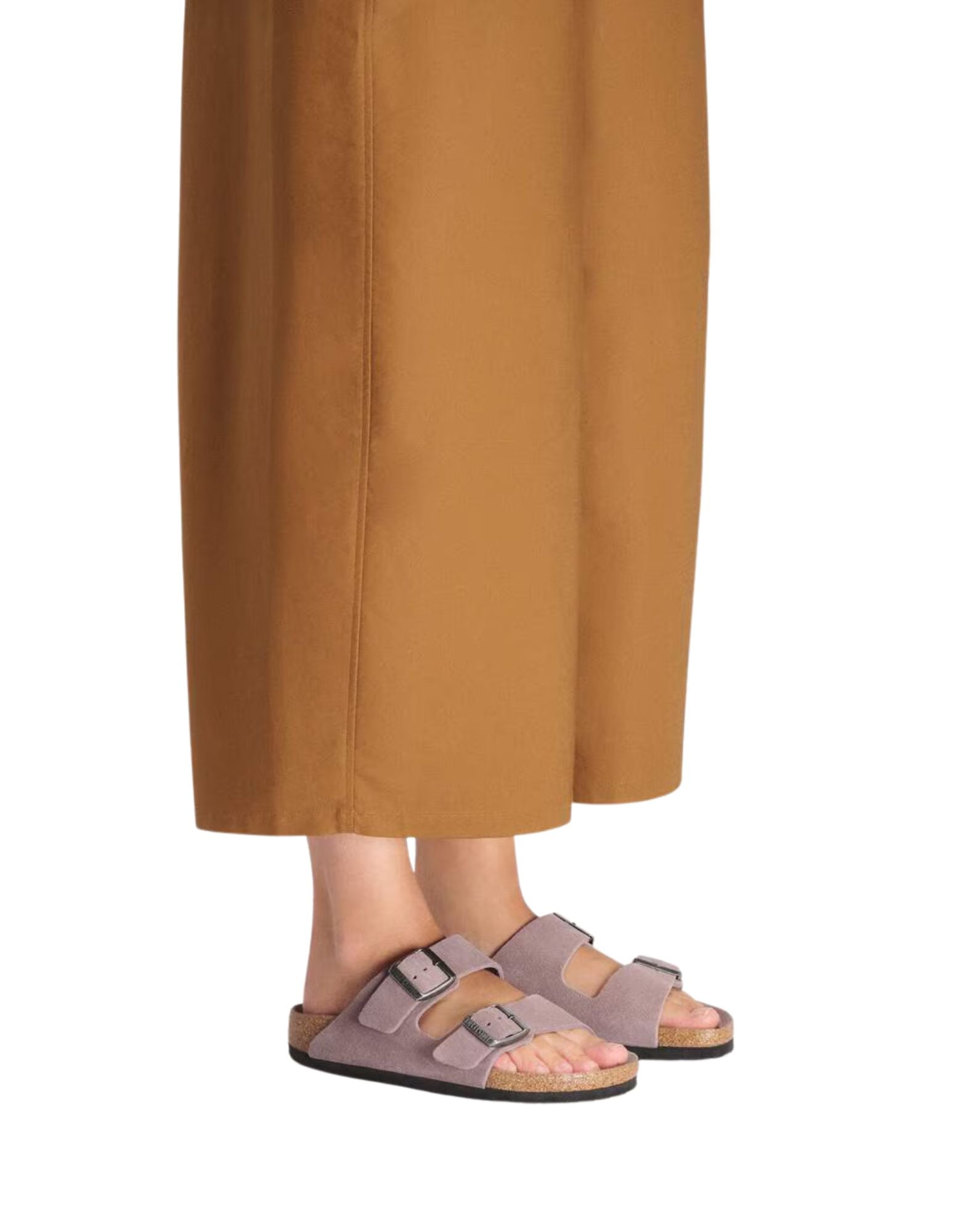 Birkenstock Arizona Soft Footbed Sandals in Suede Leather with Soft Footbed 1031596 FADED PURPLE