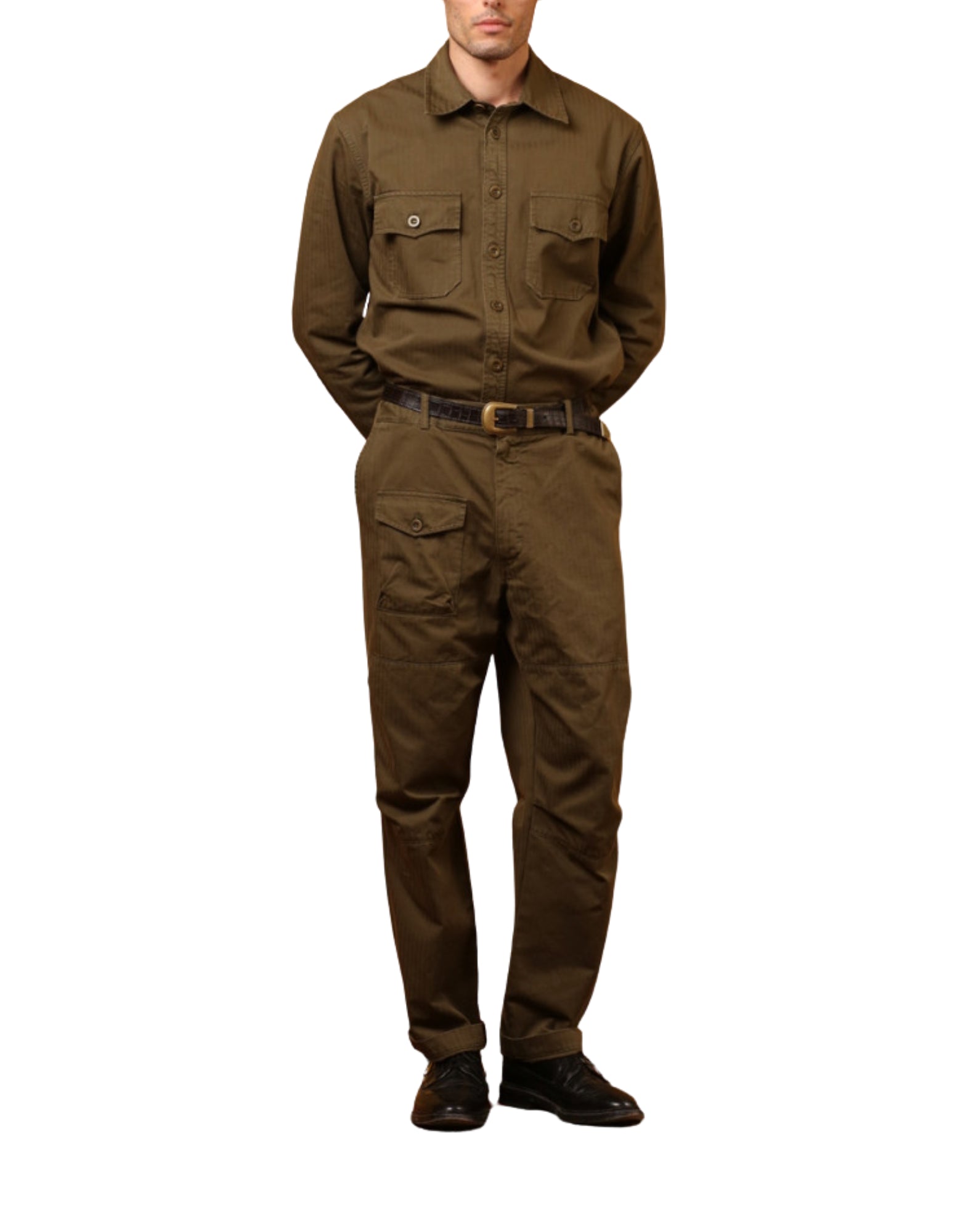 GROTON 4308 TOFEE - Pantaloni - East Harbour Surplus