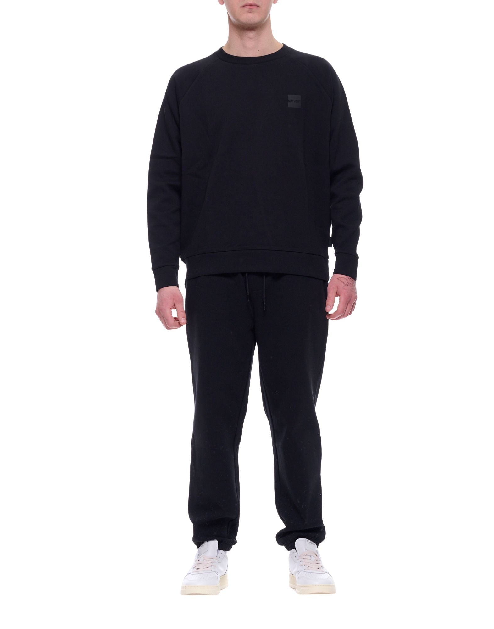 Outhere Men’s Jogger Pants Astra Black Regular Fit Cotton Polyester Elastane Drawstring Waist 4647M211B209-26046 1749 ASTRA