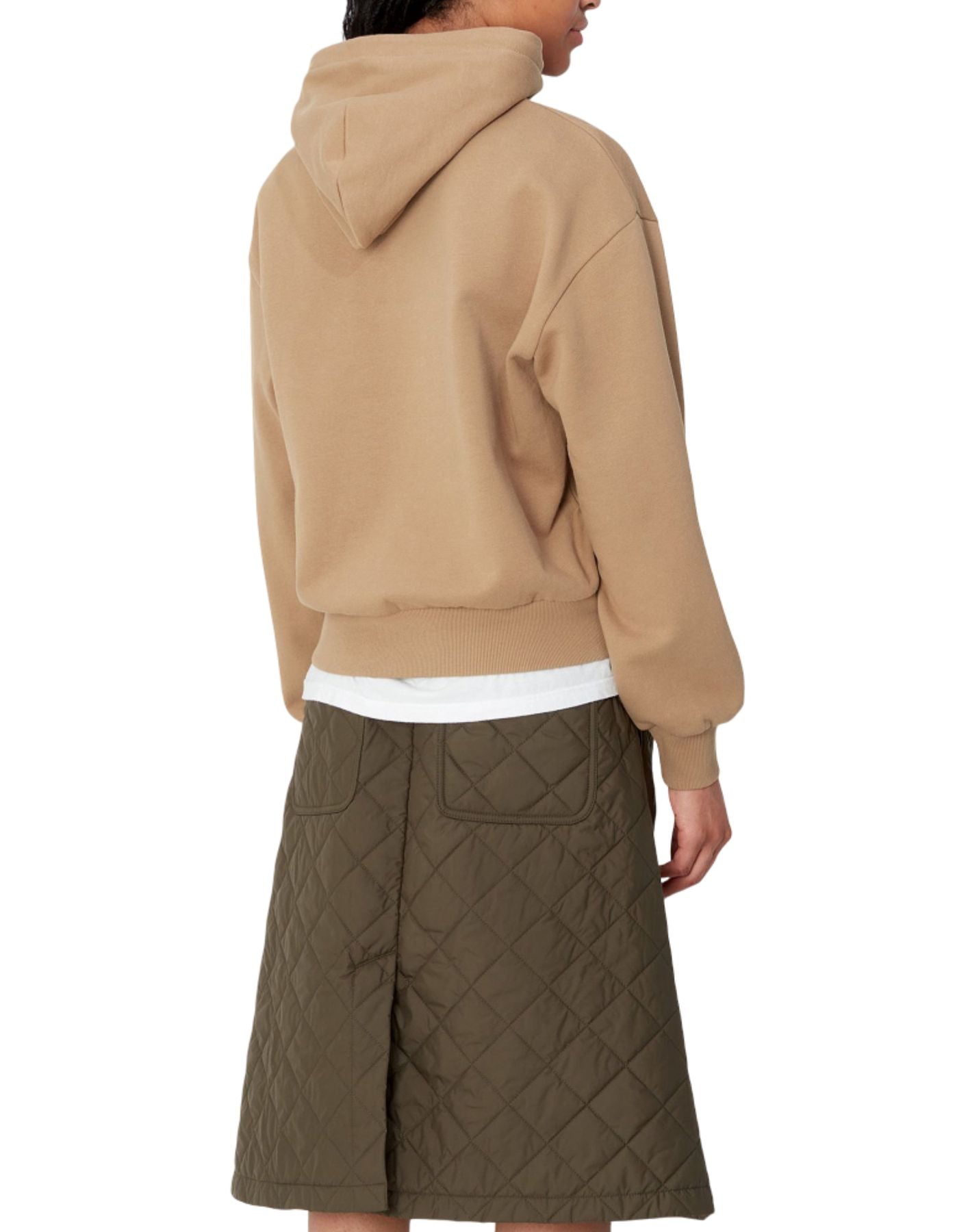 Hoodie woman I032644 2GDXX W CASEY PEANUT CARHARTT WIP