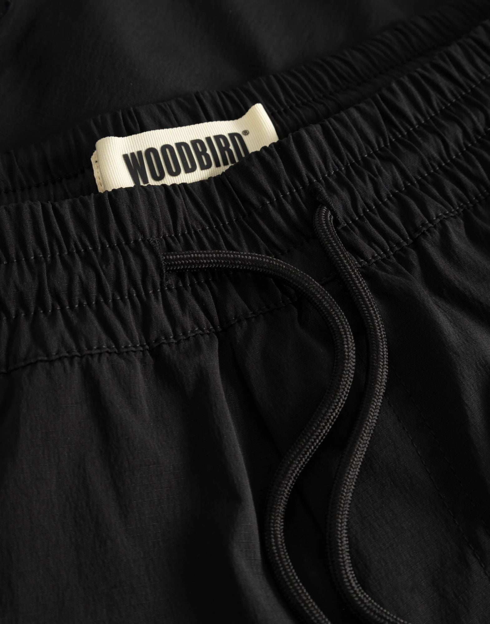 Woodbird WBSmoul Tech 카고 반바지 블랙 남성 반바지 2616-301 블랙