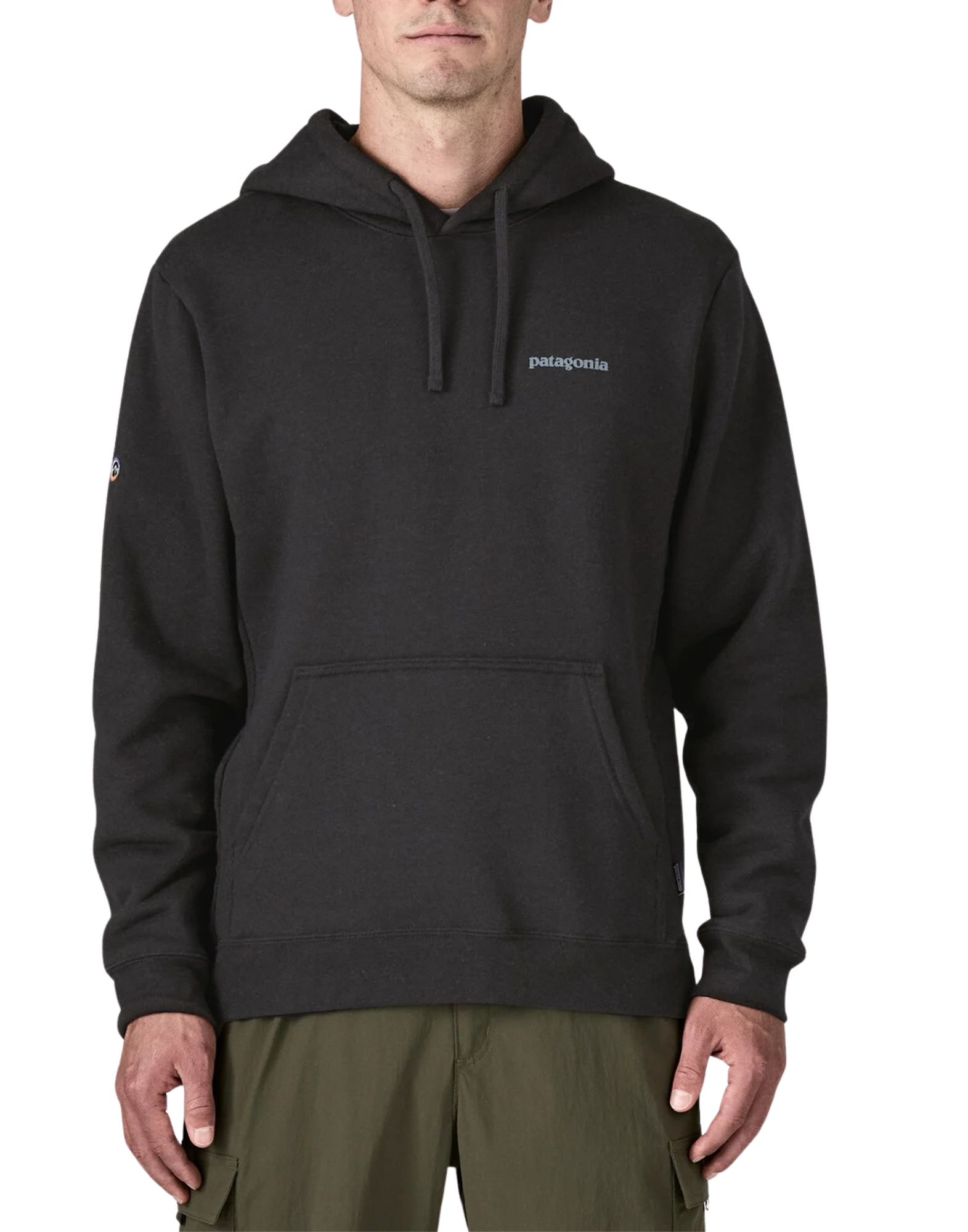 Fitz Roy Icon Uprisal Hoody Ink Black
