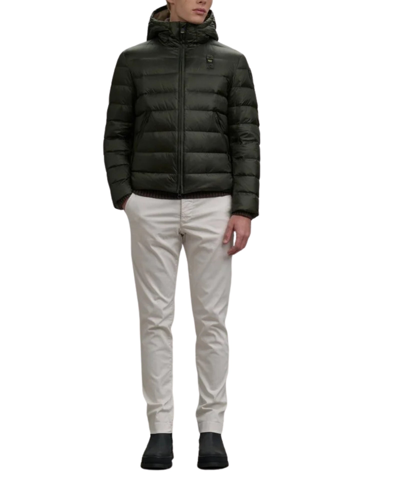 25WBLUC03086 006047 678EI GREEN - Giacche - Blauer