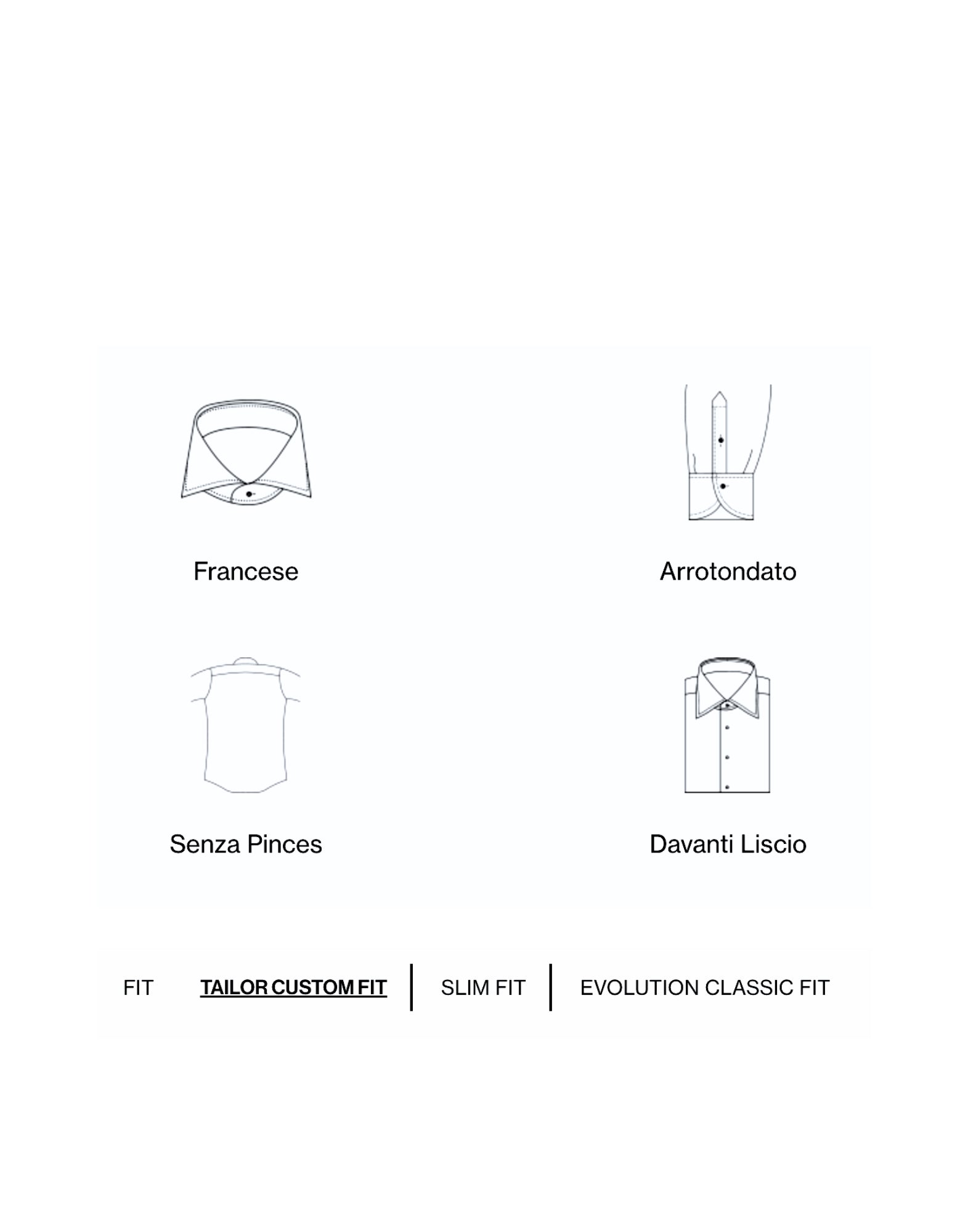 Xacus Dark Green Twill French Collar Shirt Tailor Custom Fit Men Italy ACT558ML 11460.032