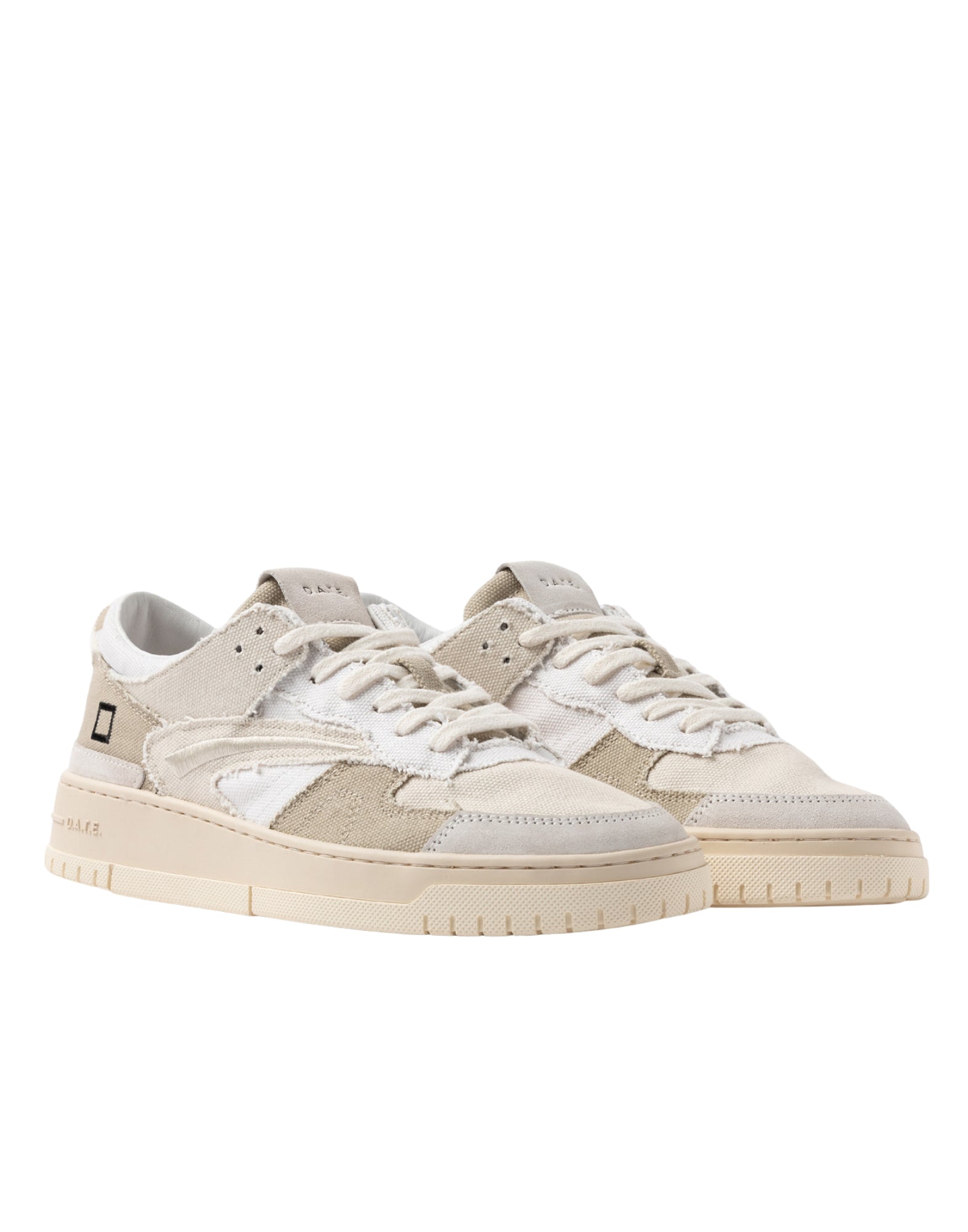 D.A.T.E. Torneo Fringed Men’s Sneakers Natural M441-TO-FG-NA