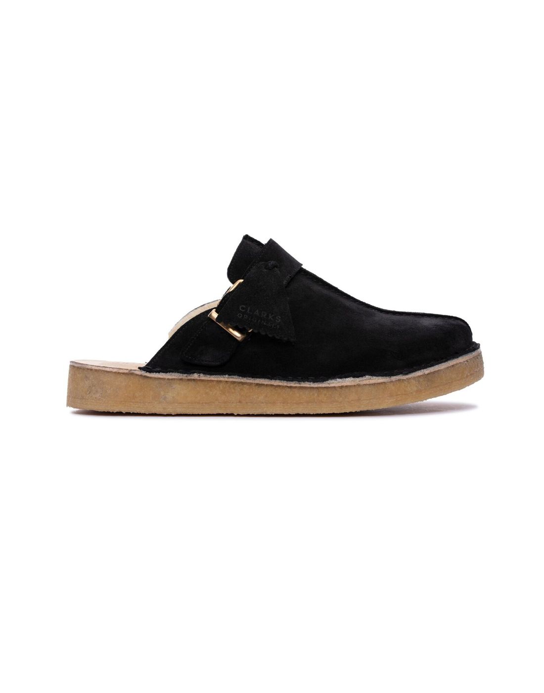 Scarpe woman trek mulo black sde wliner Clarks Originali