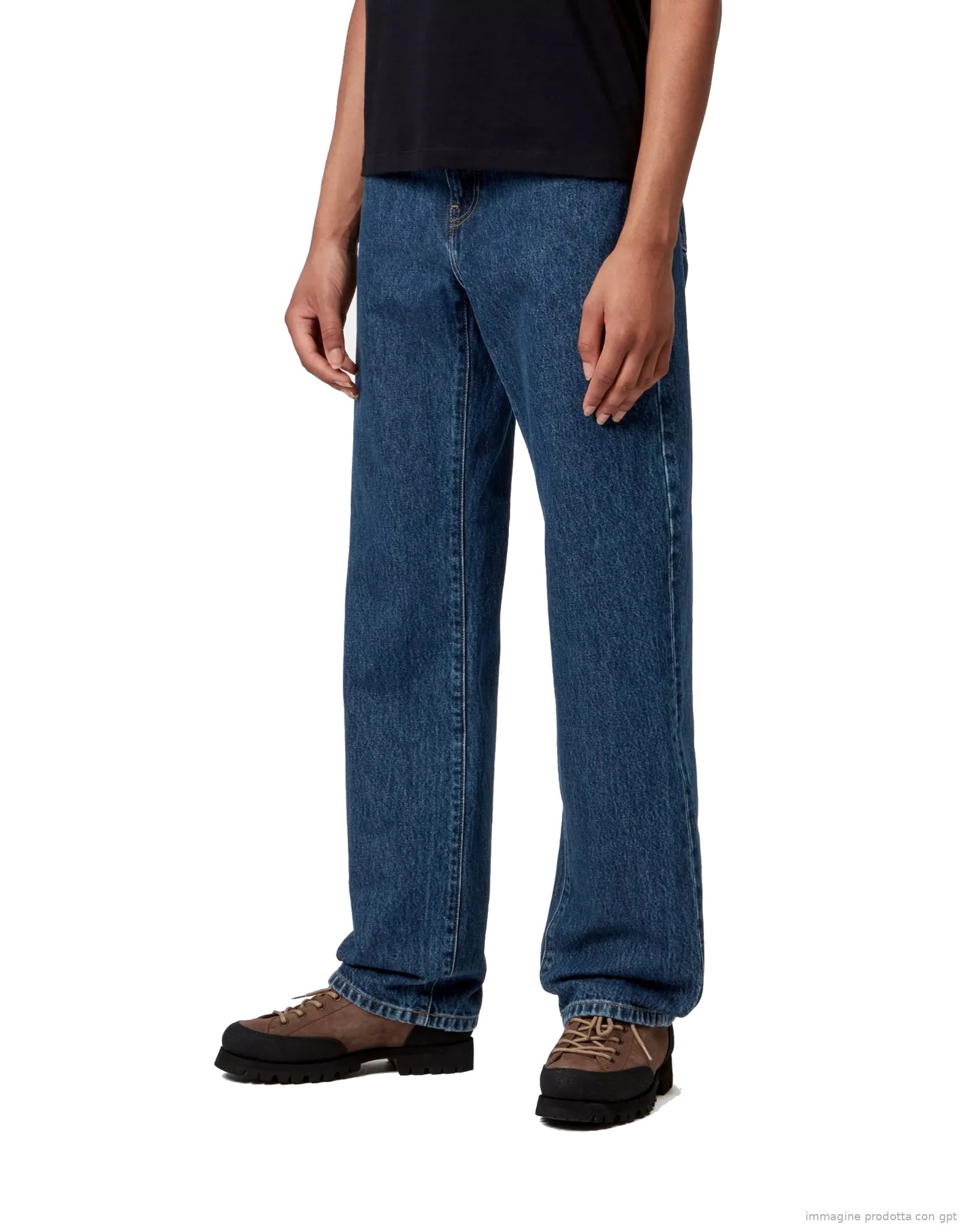 Noxon Pant 100% Cotton 'Smith' Denim, Blue stone washed