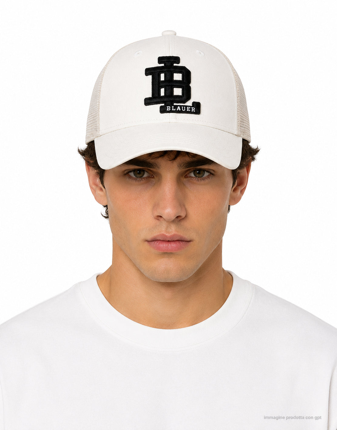 Blauer Lightweight Merton Baseball Cap in Snow white 26SBLUA4468-007527 102