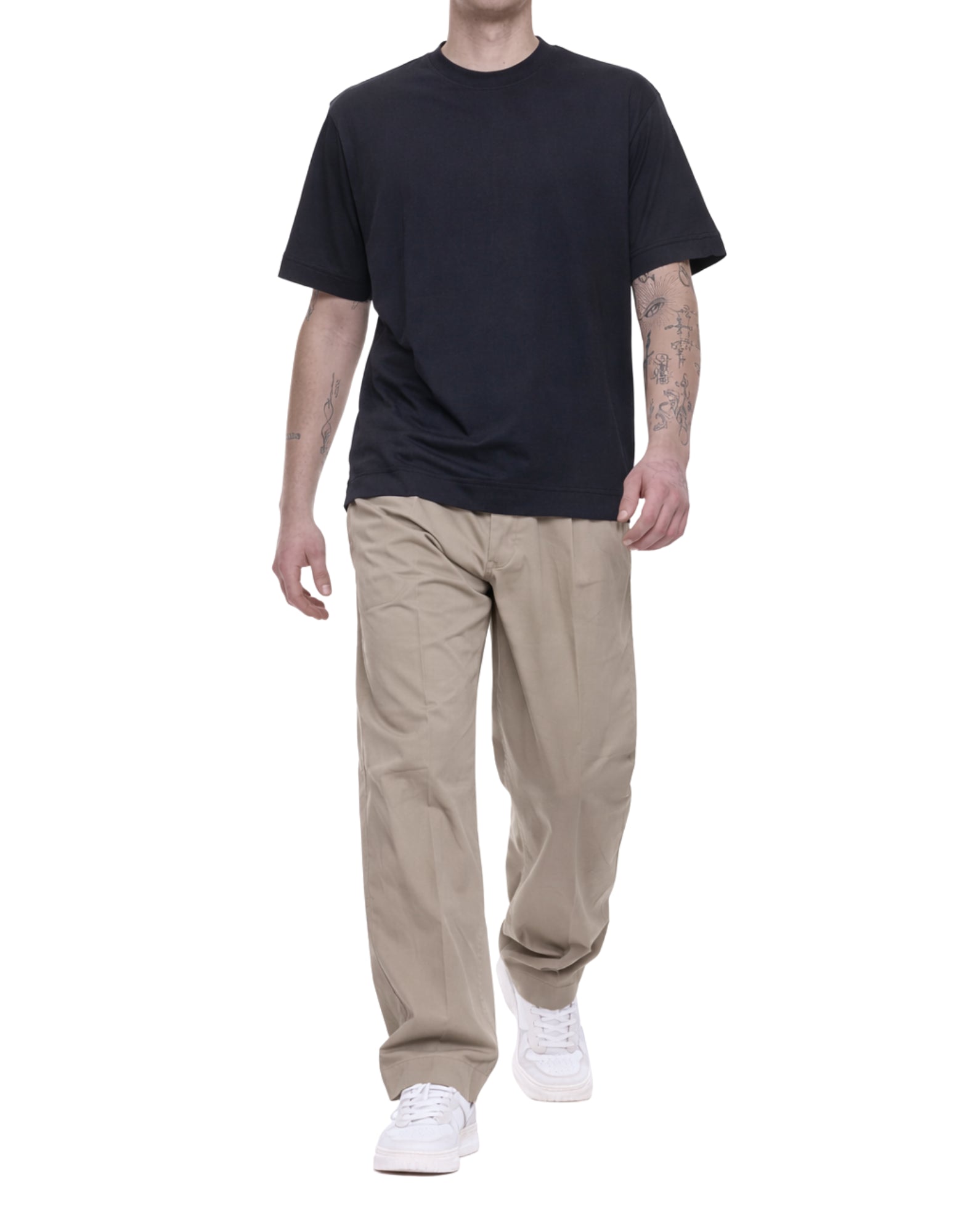 Nine in the Morning Fold 2 Men’s Chino Pants Sage FL180 G20 SALVIA