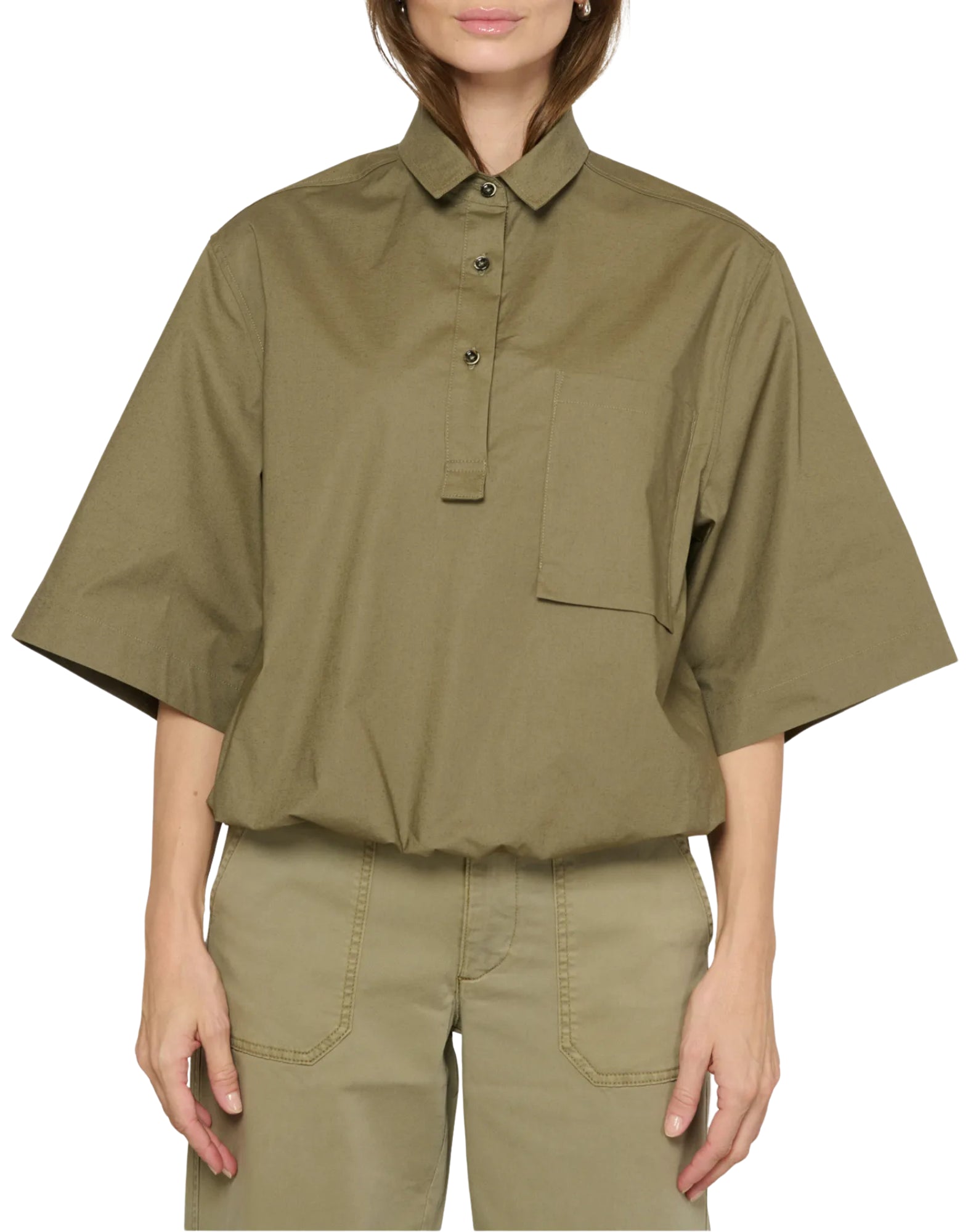 Tyche T-shirt woman Olive