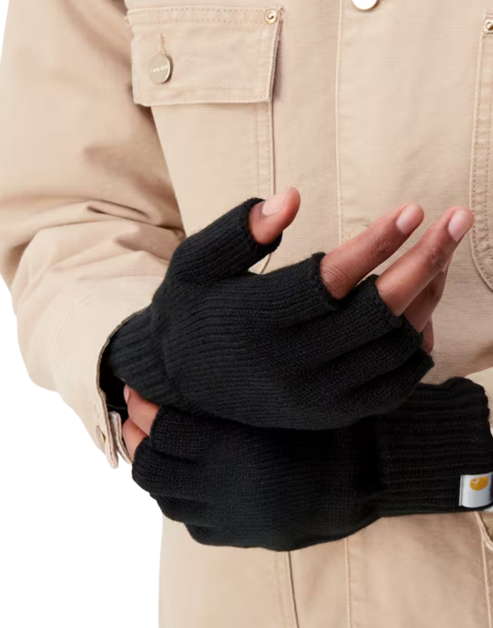 Gloves unisex I029559 89XX CARHARTT MITTEN BLACK CARHARTT WIP