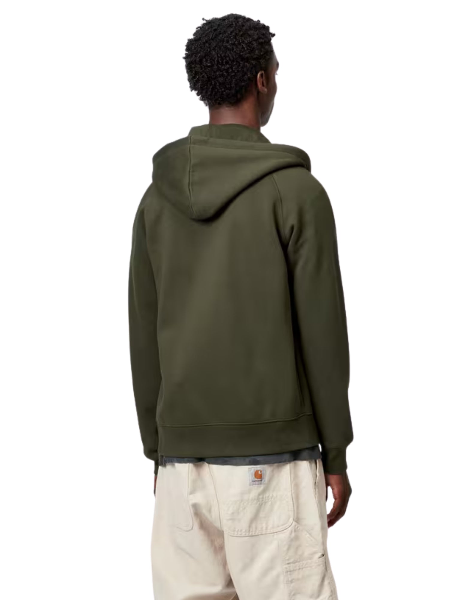 I033664 3CBXX OLIVE HOODIE - Felpe - CARHARTT WIP