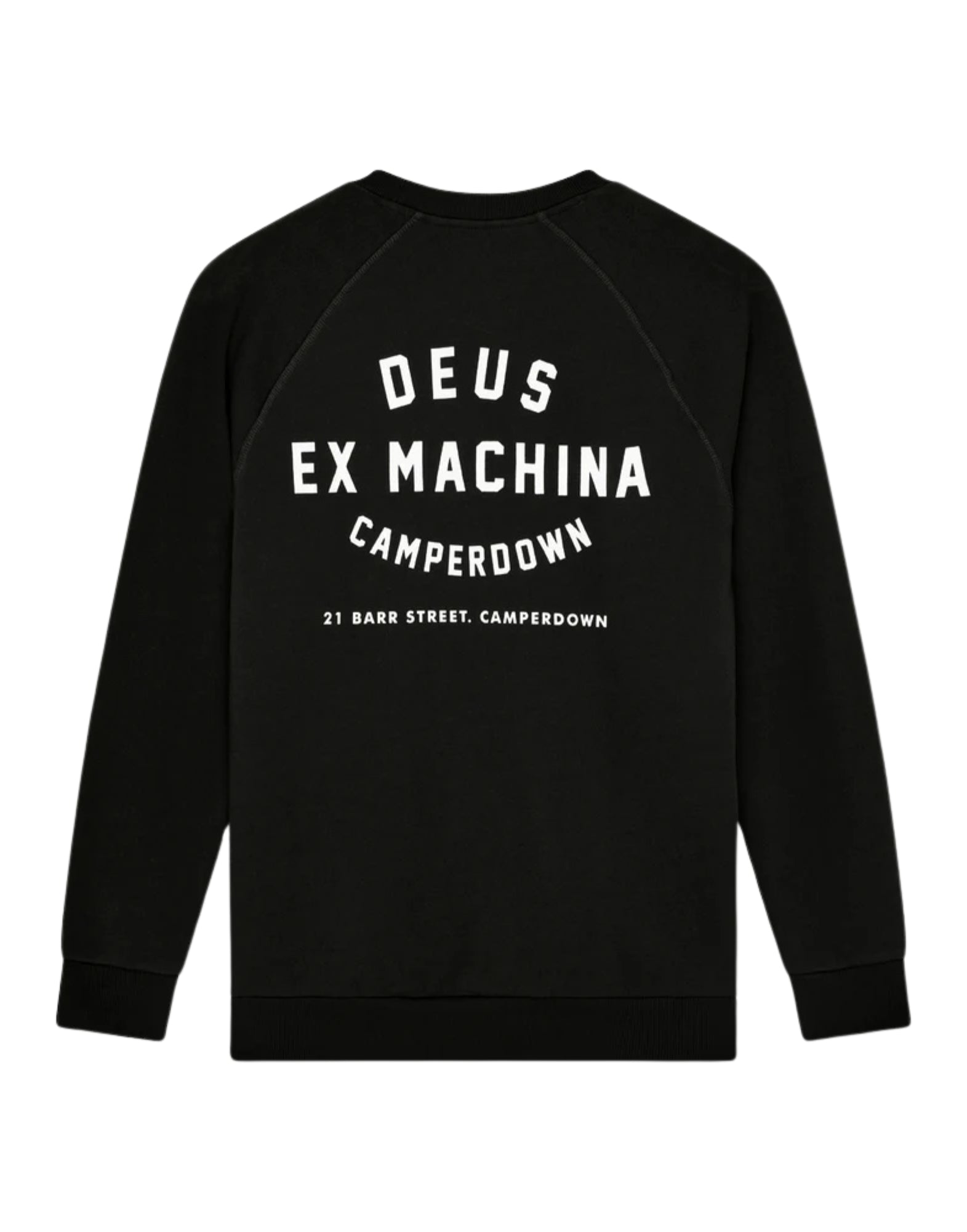 48259A BLK CAMPERDOWN ADDRESS CREW - Maglieria - Deus Ex Machina