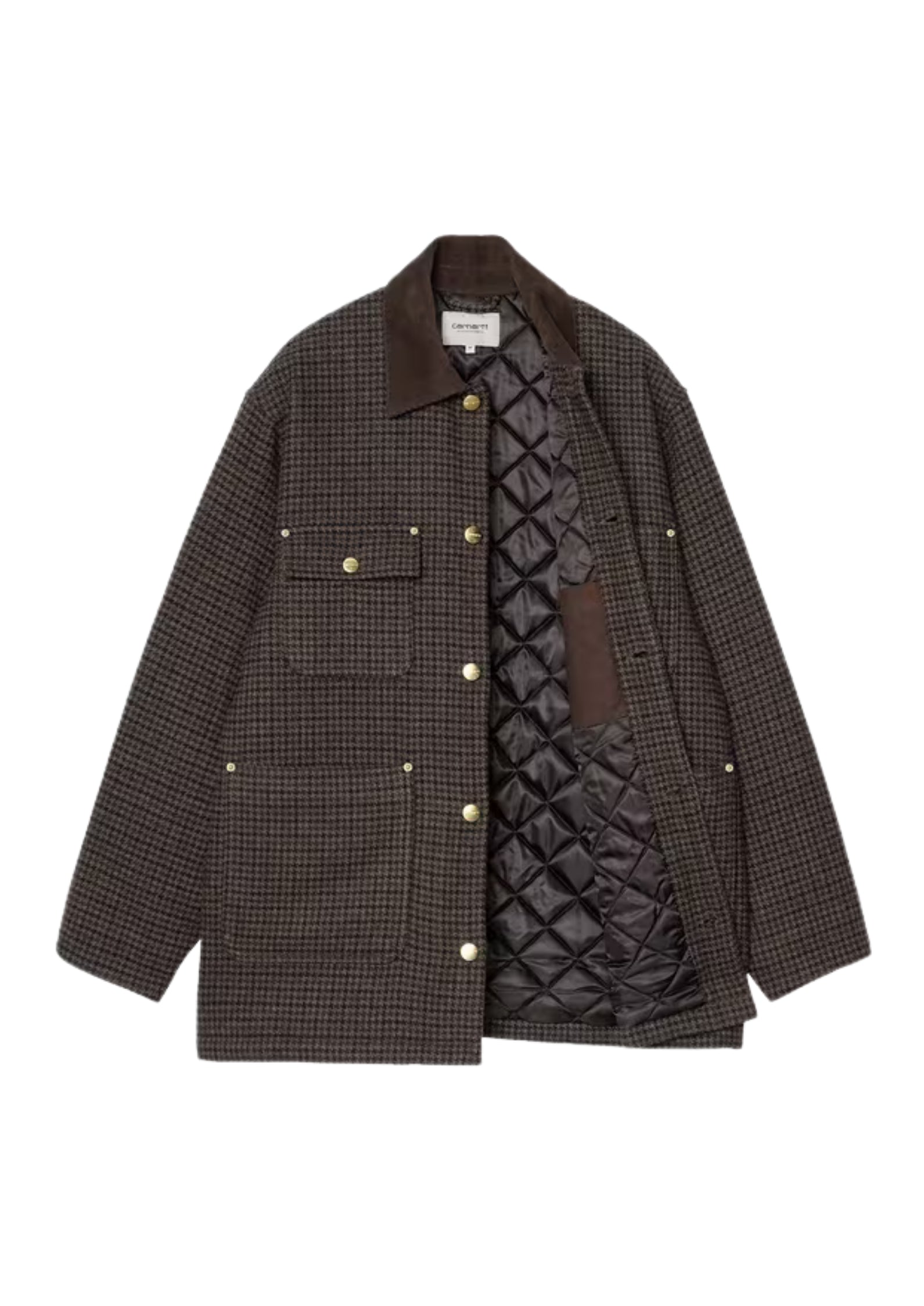 I035344 35MXX CHORE LOWIS BROWN WOOL JACKET - Giacche - CARHARTT WIP