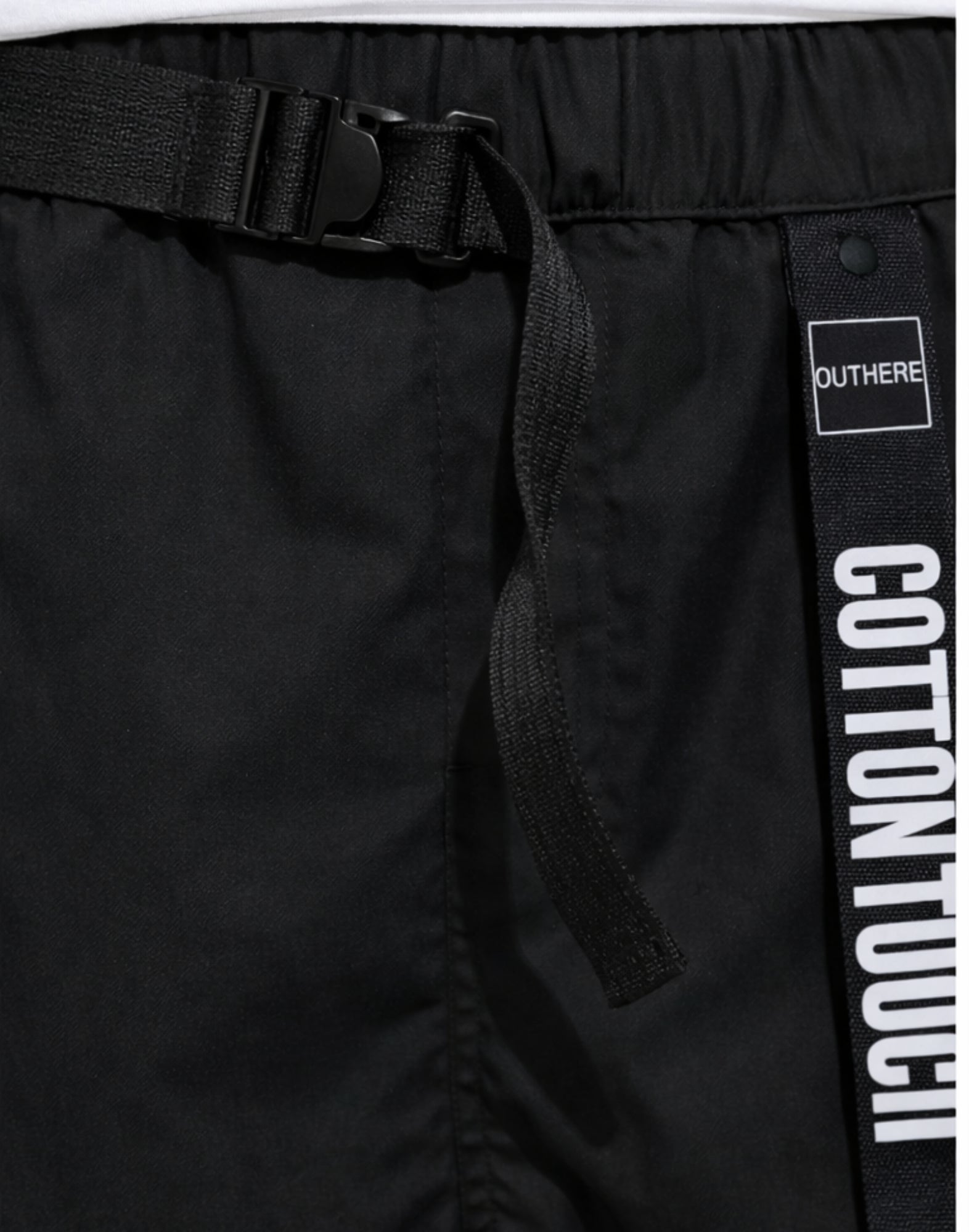 Outhere Rêve Bermuda Shorts Black – Men’s Technical Shorts with Belt 260N4648M206B203 1749 REVE BERMUDA BLACK