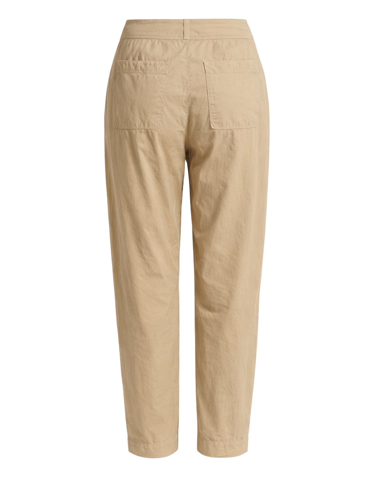 Transit Pantalon ample pour femme en popeline de coton Nut fabriqué en Italie CFDTRCN231 NUT