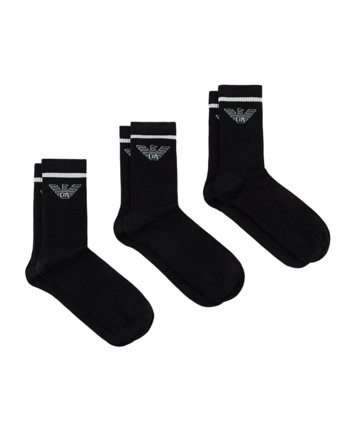 Socken Mann 303133 00120 Black Emporio Armani