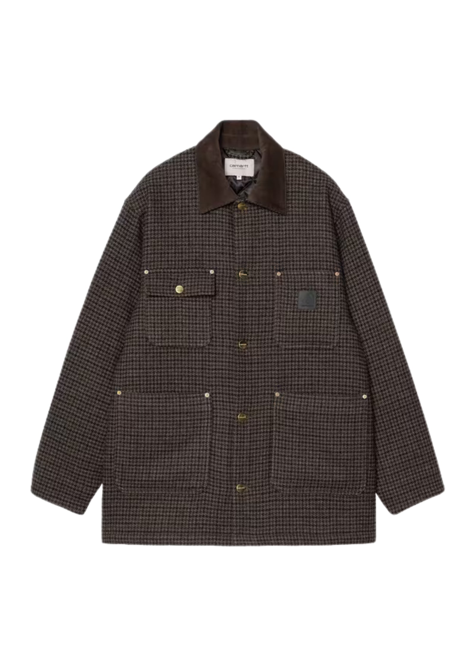 I035344 35MXX CHORE LOWIS BROWN WOOL JACKET - Giacche - CARHARTT WIP