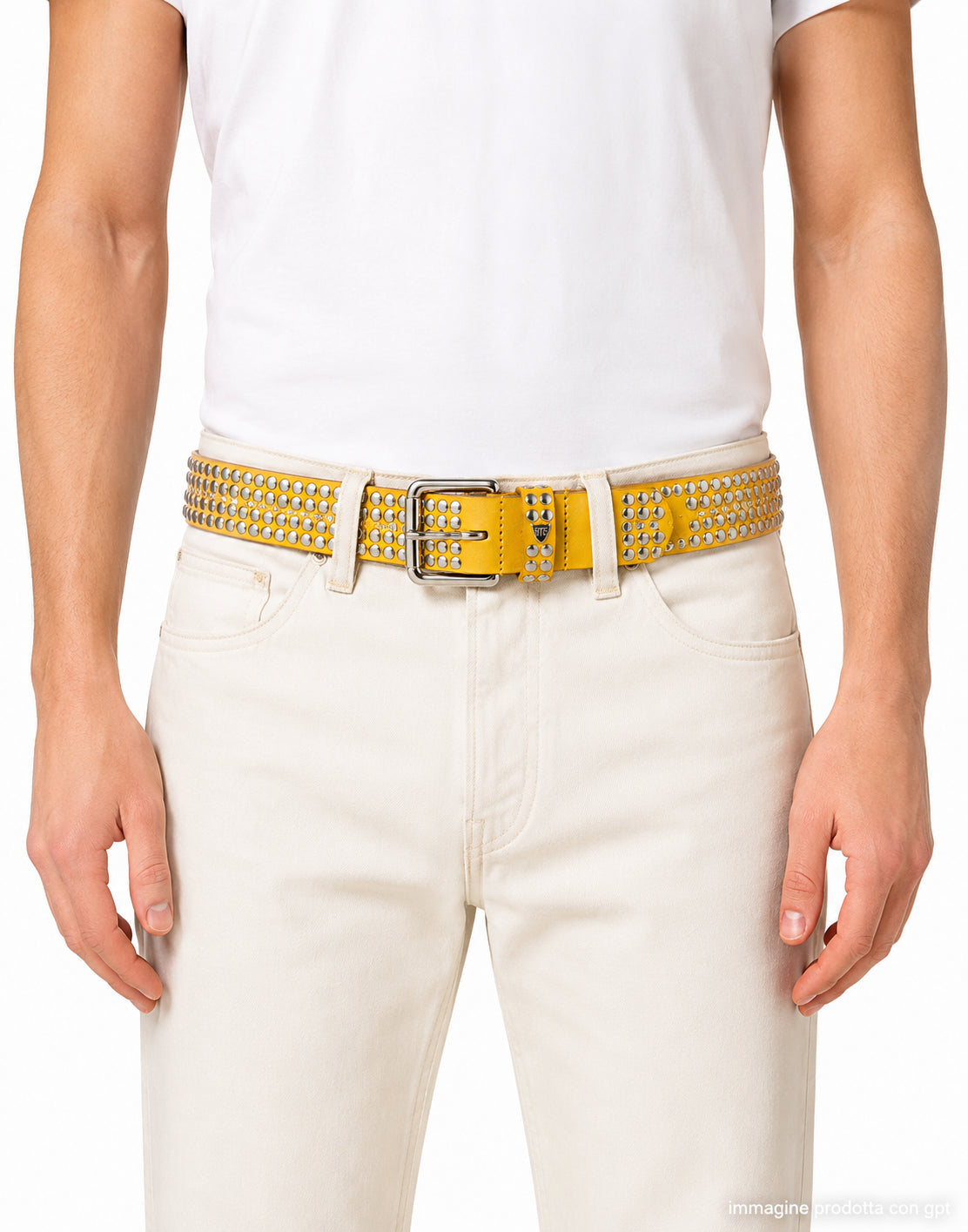 5000 STUD BELT YELLOW