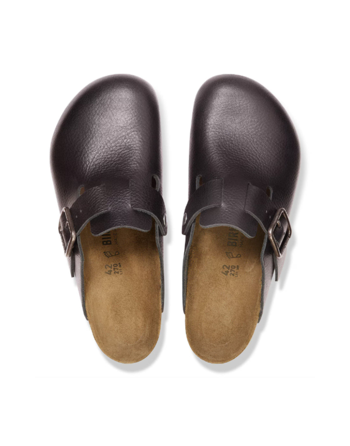 Hebilla de alambre de Boston, estilo vintage, madera, negro