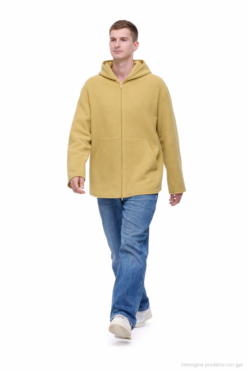 Hevo Morciano Wool Jacket Straw Men’s I700 0826 STRAW JACKET MORCIANO