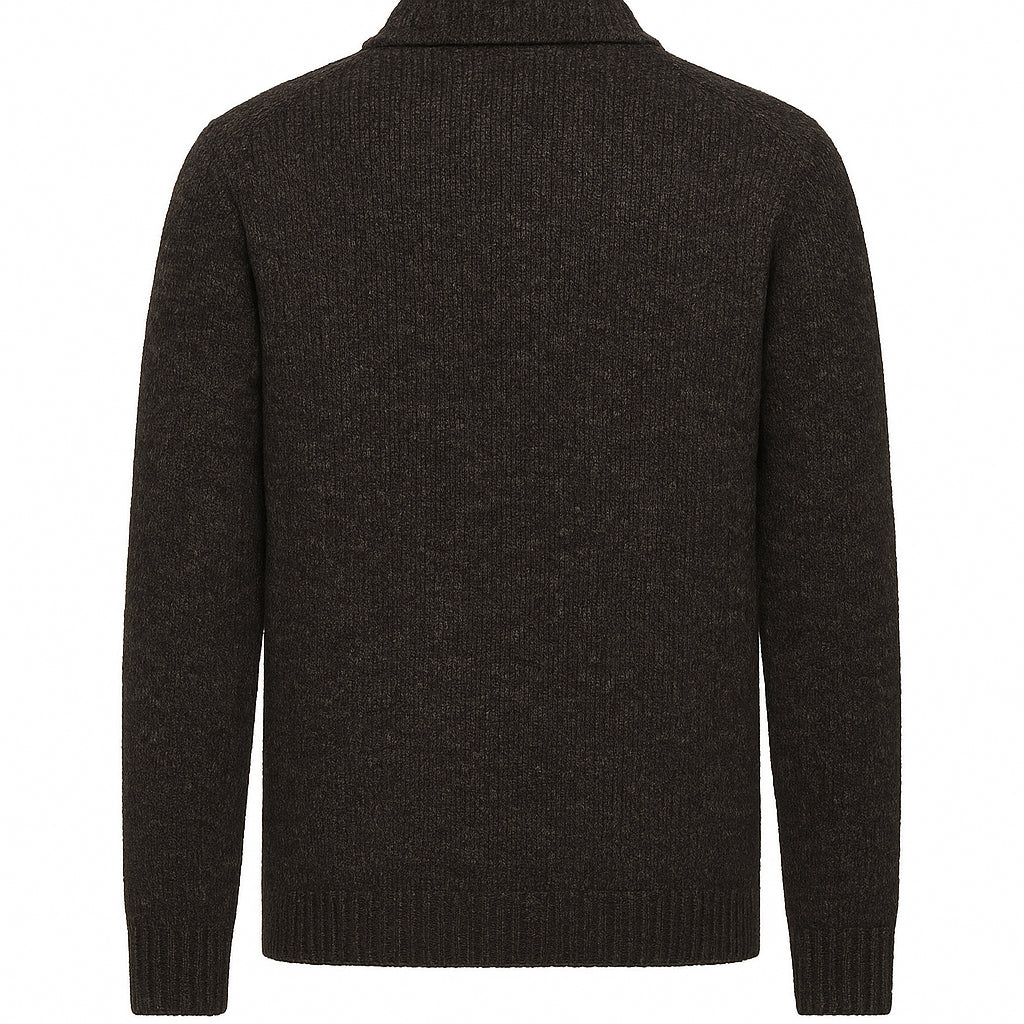 5007 33 BROWN WOOL SHIRT - Maglieria - Fabrizio del Carlo