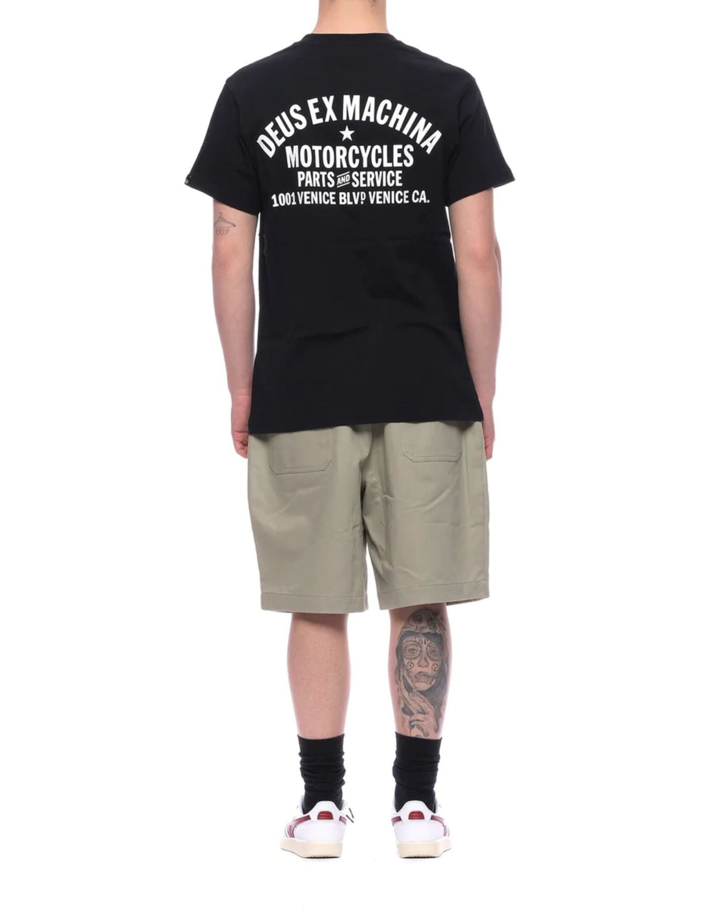 DMW41808C Venice Schwarz - T -Shirt E Polo - Deus Ex Machina