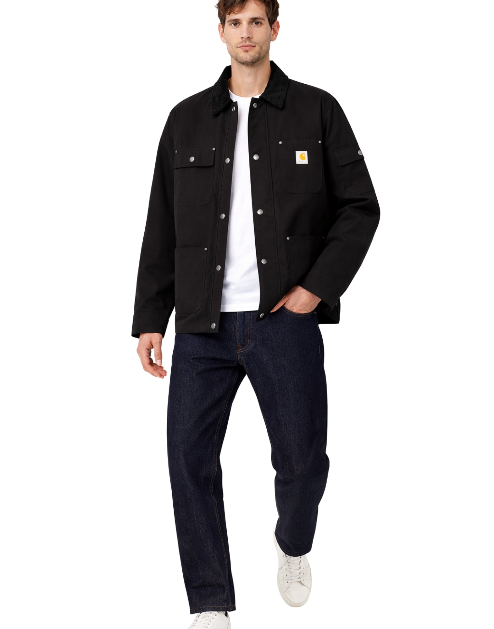 Carhartt WIP Clapton Jacket Black Men’s I036944 00EXX