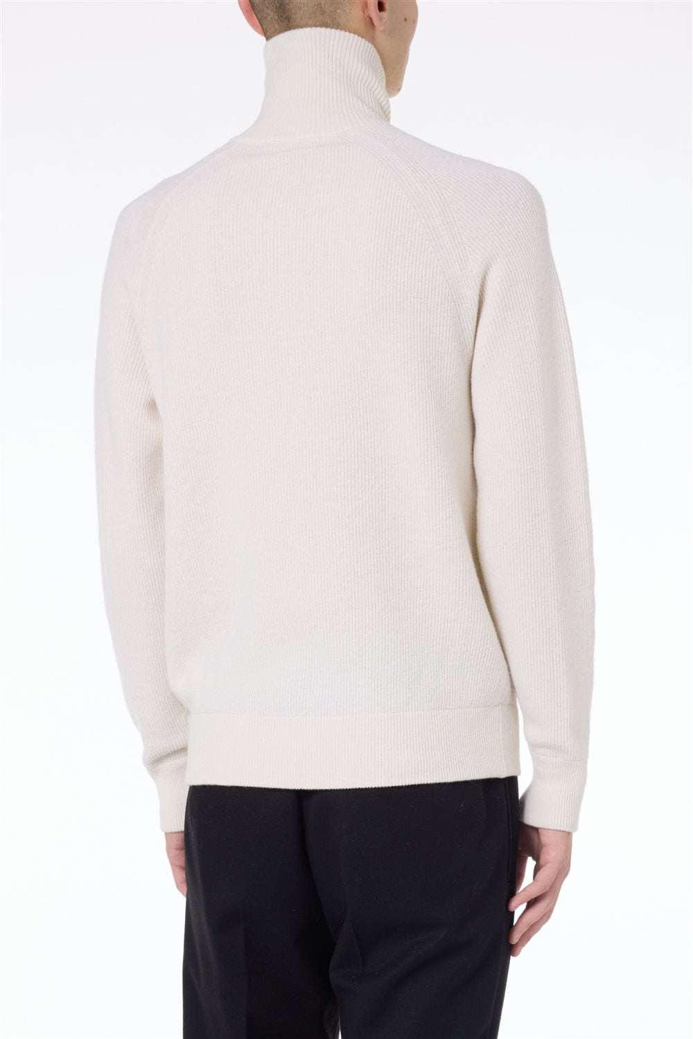 A067-1102 BEIGE LUPETTO ZIP - Maglieria - Paolo Pecora