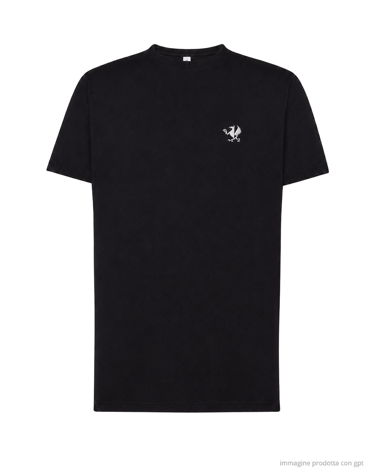 T-shirt uomo manica corta premium Black