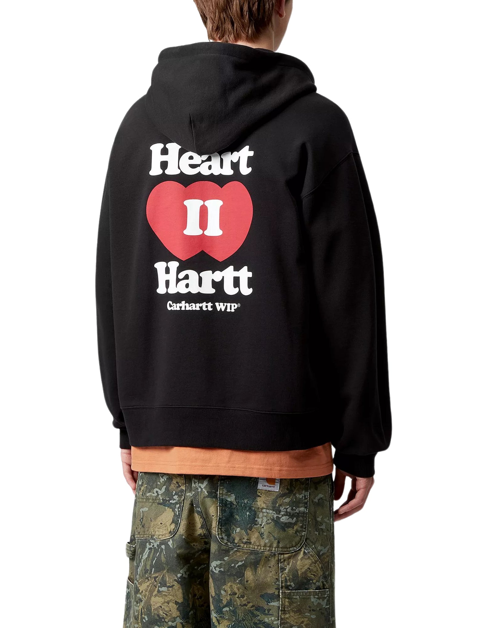 Hoodie Man i035176 89xx Hoined Haert II Hatt Black CARHARTT WIP