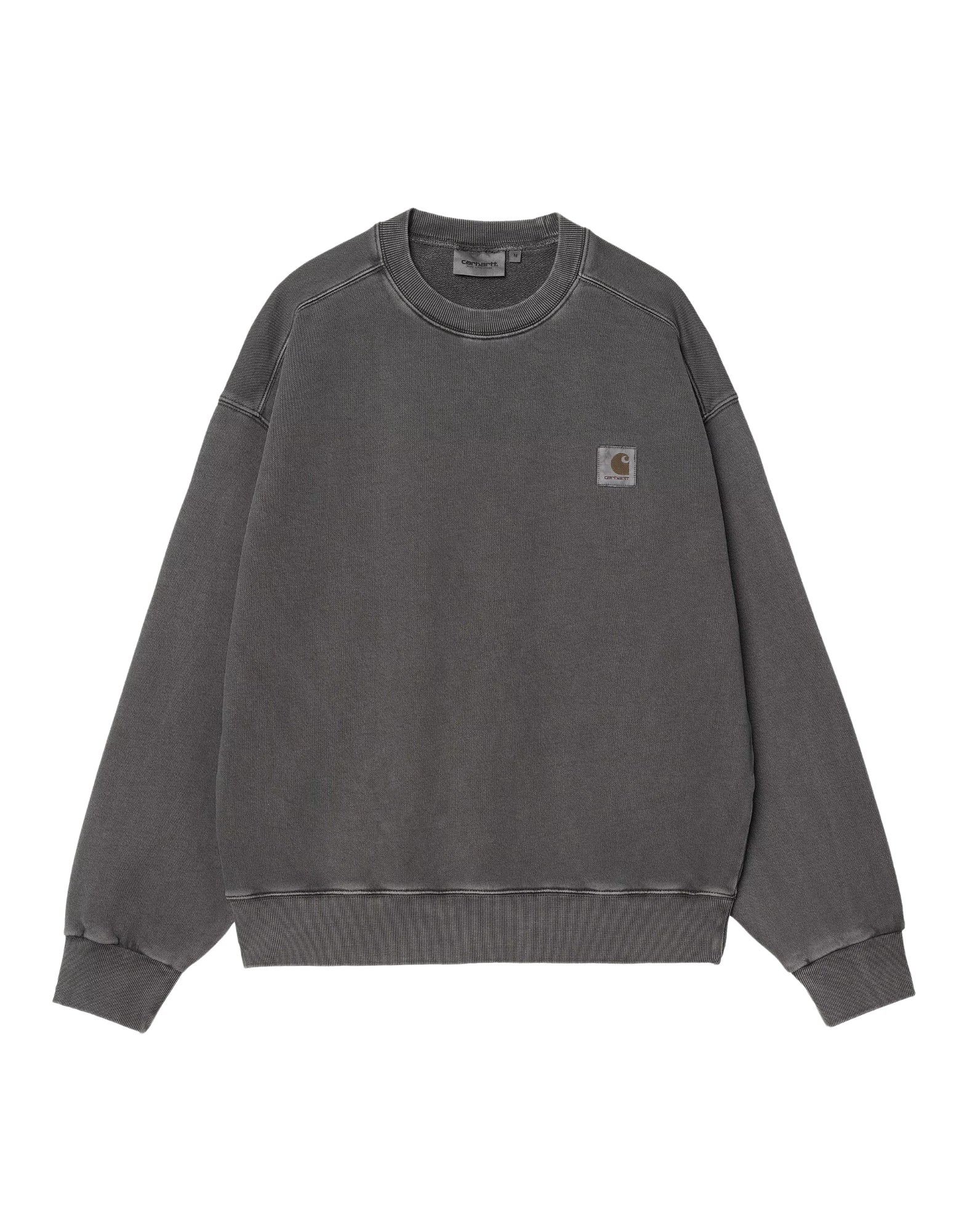 스웨트 셔츠 남자 i029957 87GD 넬슨 흑연 의류 염색 CARHARTT WIP