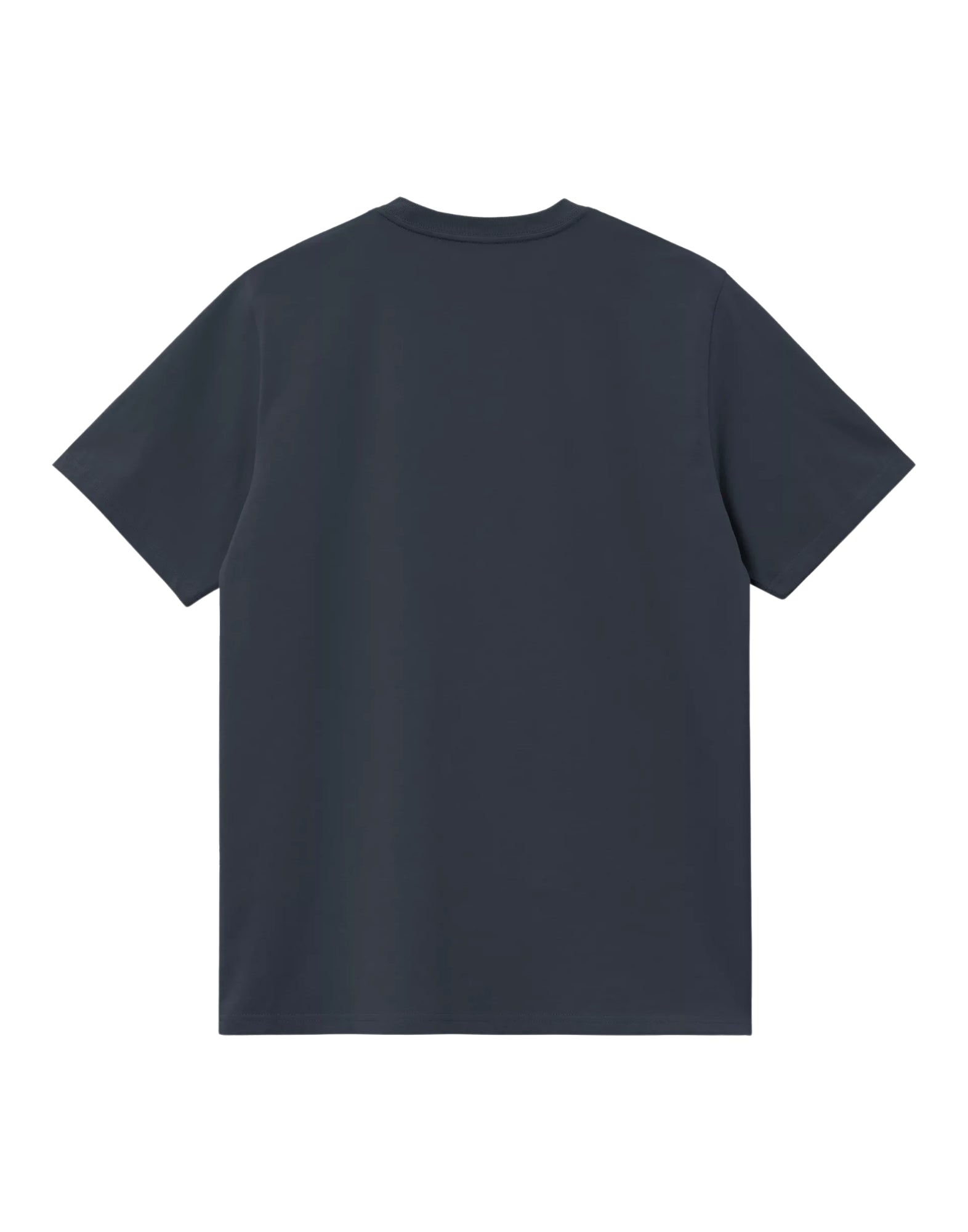 Carhartt WIP S/S American Script T-Shirt – Deep Night Blue Cotton Tee I029956 J0.XX