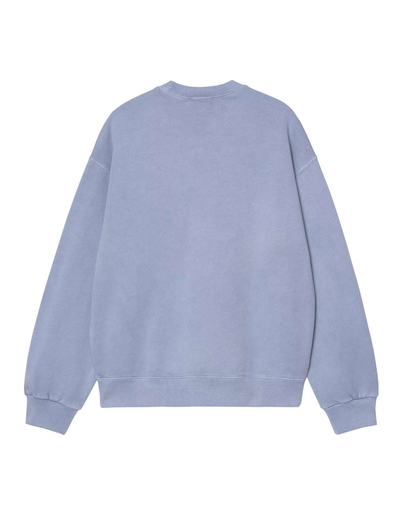 Carhartt WIP Nelson Sweatshirt Gentle Blue Garment Dyed Herren I029957 3HX.GD