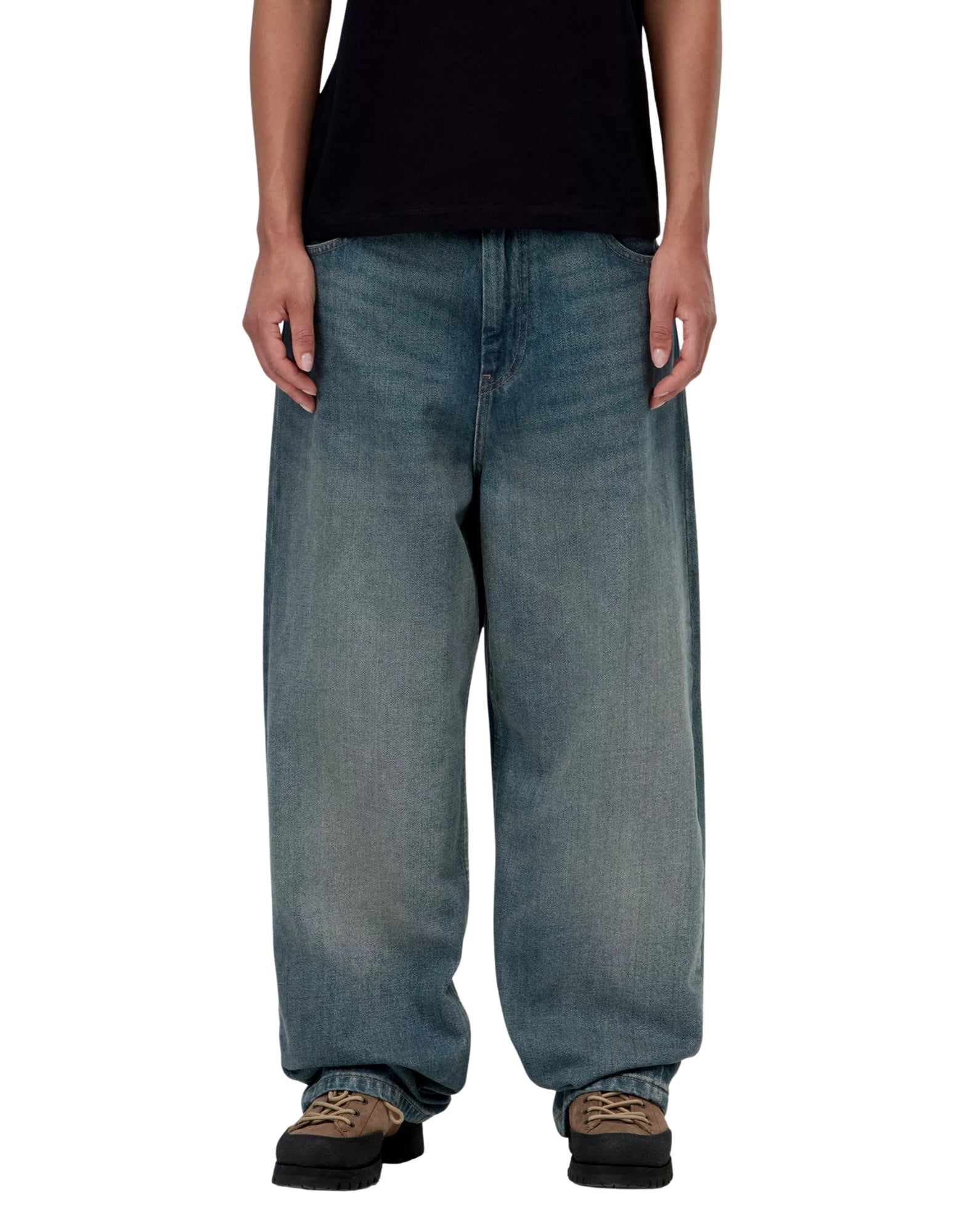 W' Brandon Pant Blue worn used wash