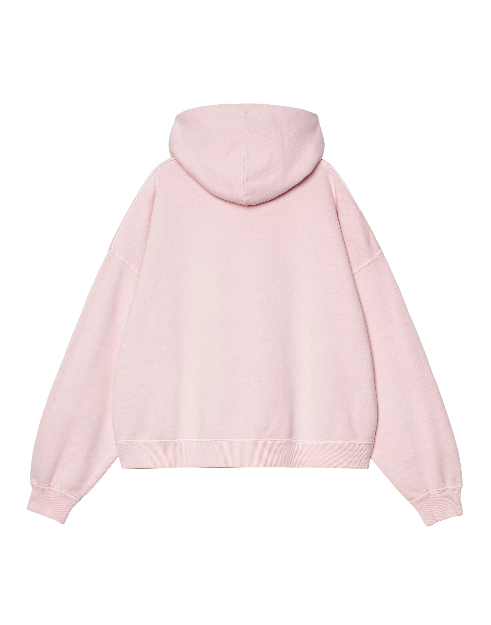 Hoodie Frau I034512 2P7GD Kapuze Benton Air Pink Kleidungsstück gefärbt CARHARTT WIP