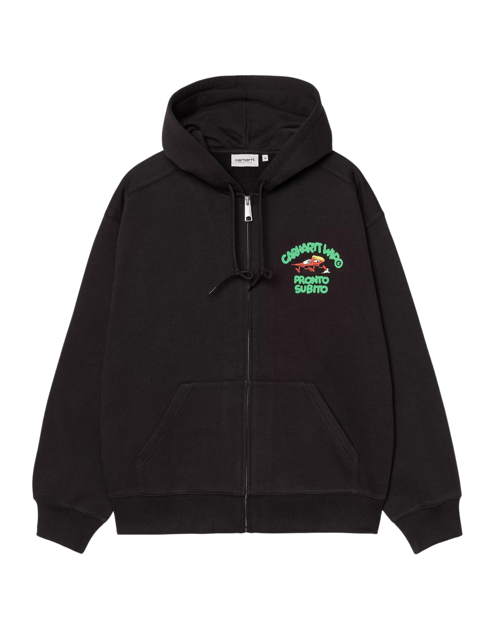 Hoodie man I035177 89XX HOODED PRONTO BLACK CARHARTT WIP