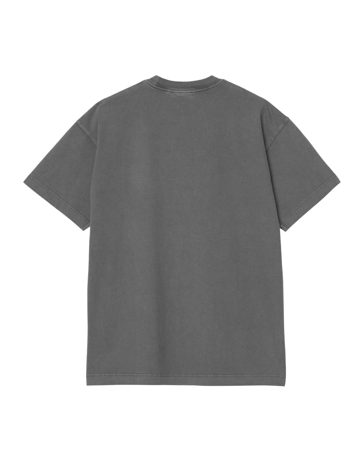 Carhartt WIP S/S Vista T-Shirt – Stückgefärbtes Baumwoll-T-Shirt für Herren, Schwarz I030780 89GD SCHWARZES VISTA T-SHIRT