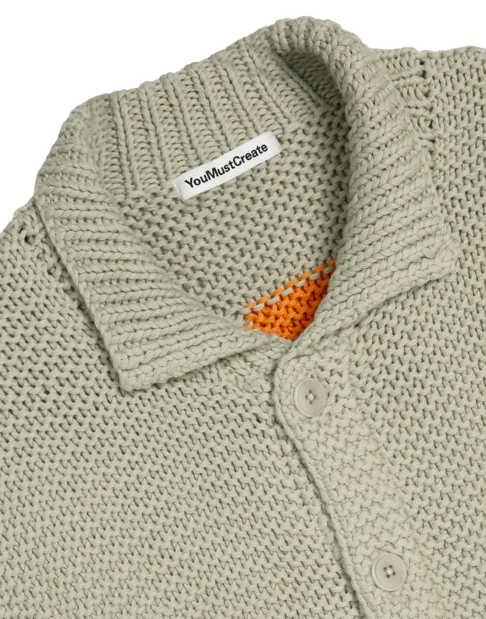 YMC Baker Cardigan Herren-Cardigan aus natürlicher Baumwolle P8AAA BAKER CARDIGAN