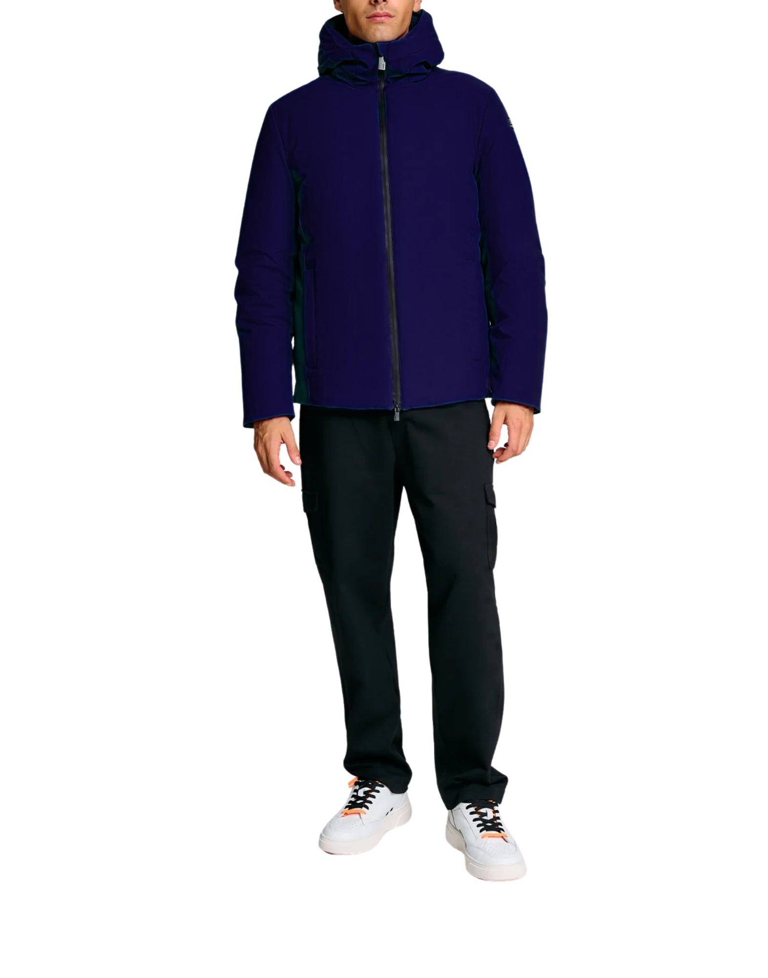 GBS53014U V3 DARK BLUE FLAMINIO JACKET - Giacche - Suns