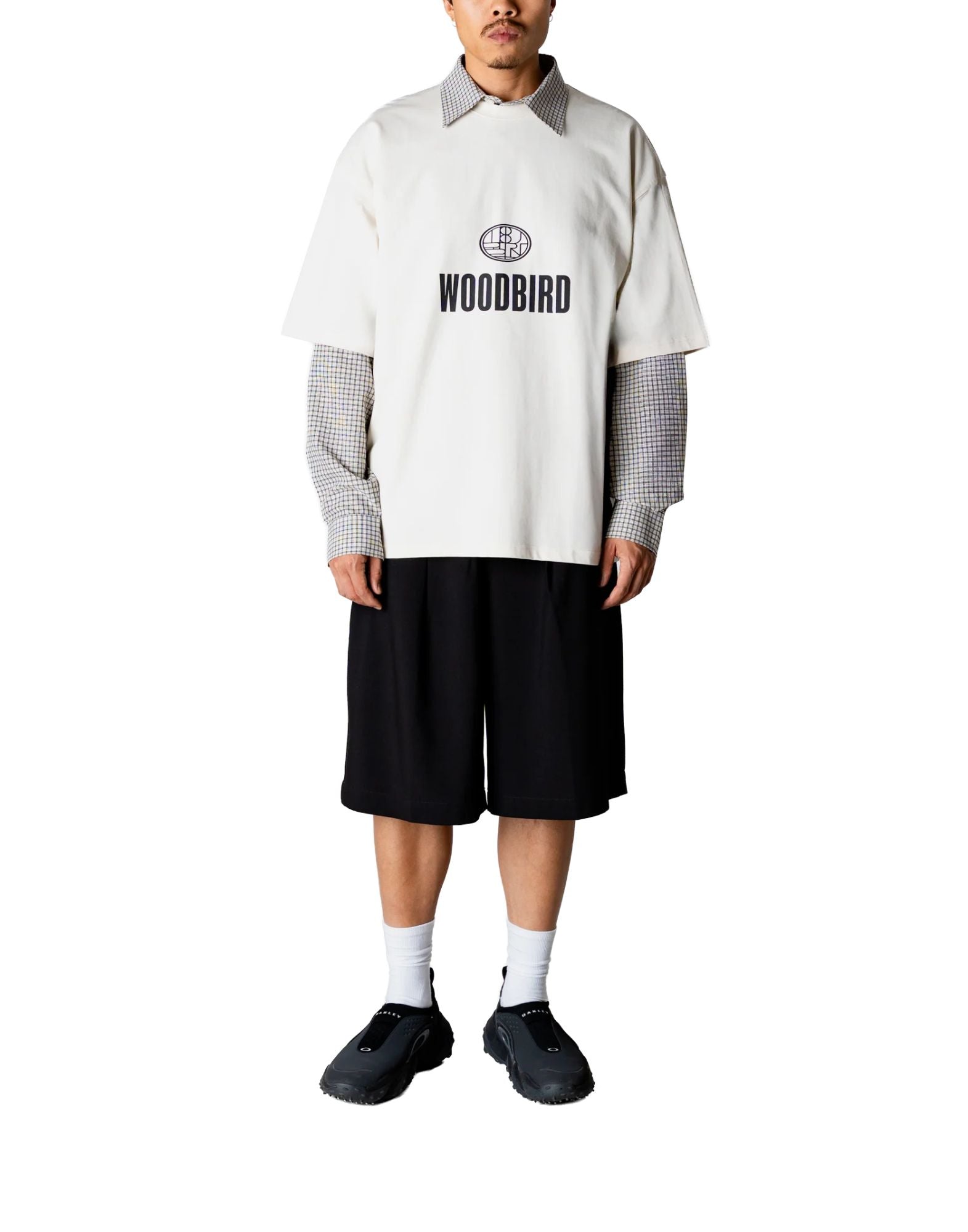 Woodbird WBBeam Nine Tee Organic Cotton T-Shirt Off White Men’s 2616-407 OFF WHITE