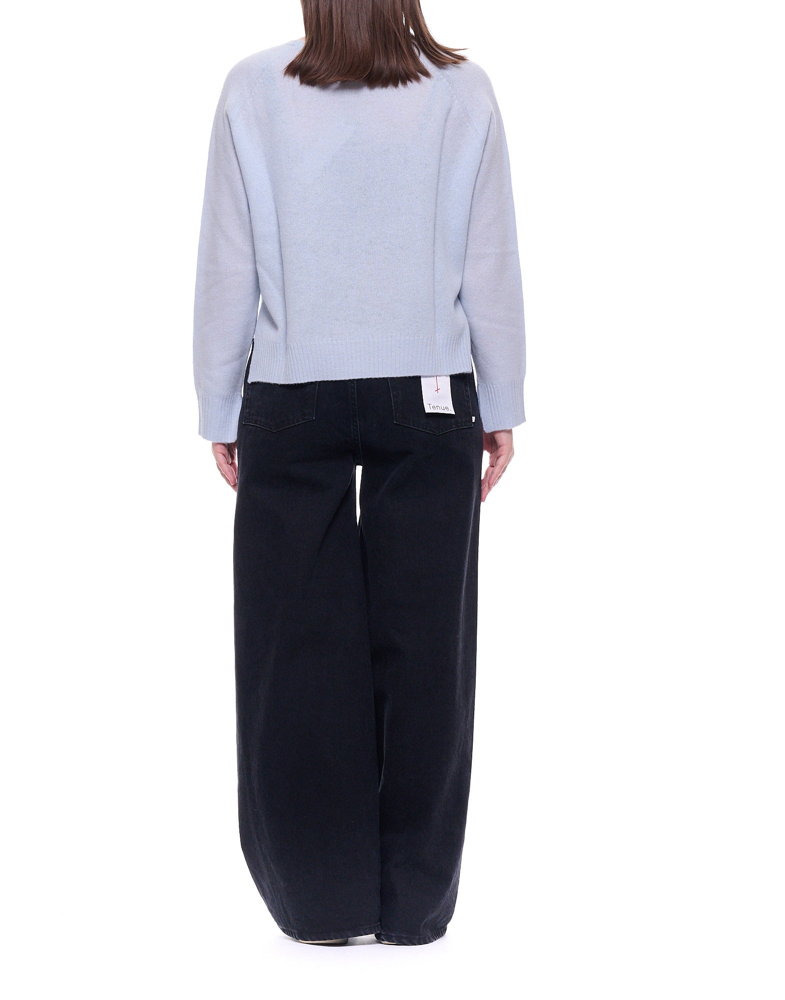 D3260TF 726 CRISTALLO SWEATER - Maglieria - ARAGONA