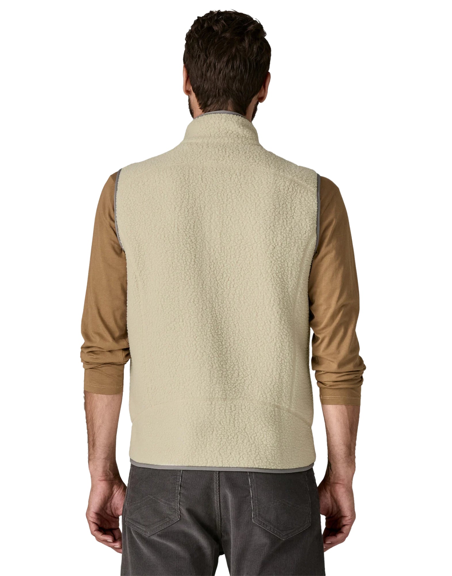 22821 PNSM weißer Retro -Stapelweste - Gilet - Patagonia