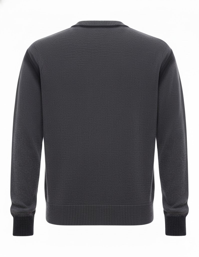 AI25AFU44 A00026 GIROCOLLO AEROGRAFO BLACK - Maglieria - Atomofactory